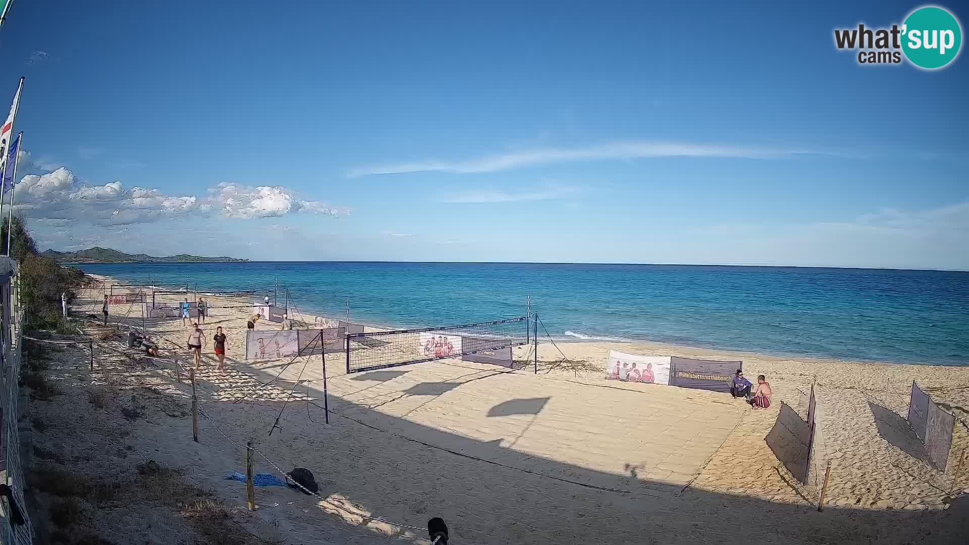 Webcam Piscina Rei – Live View from Costa Rei, Muravera
