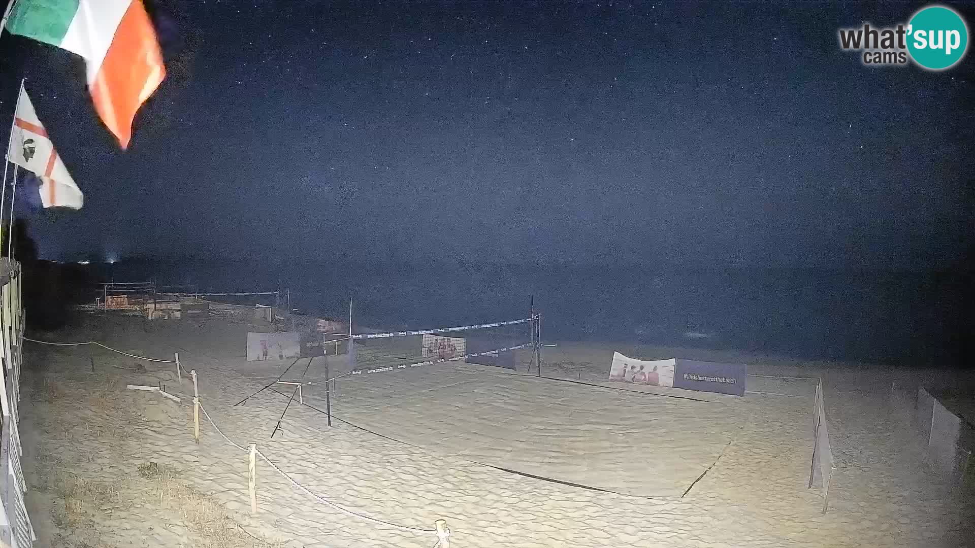 Webcam Piscina Rei – Vista live da Costa Rei, Muravera