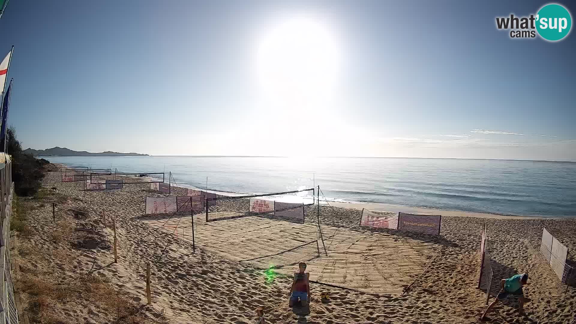 Webcam Piscina Rei – Vista live da Costa Rei, Muravera