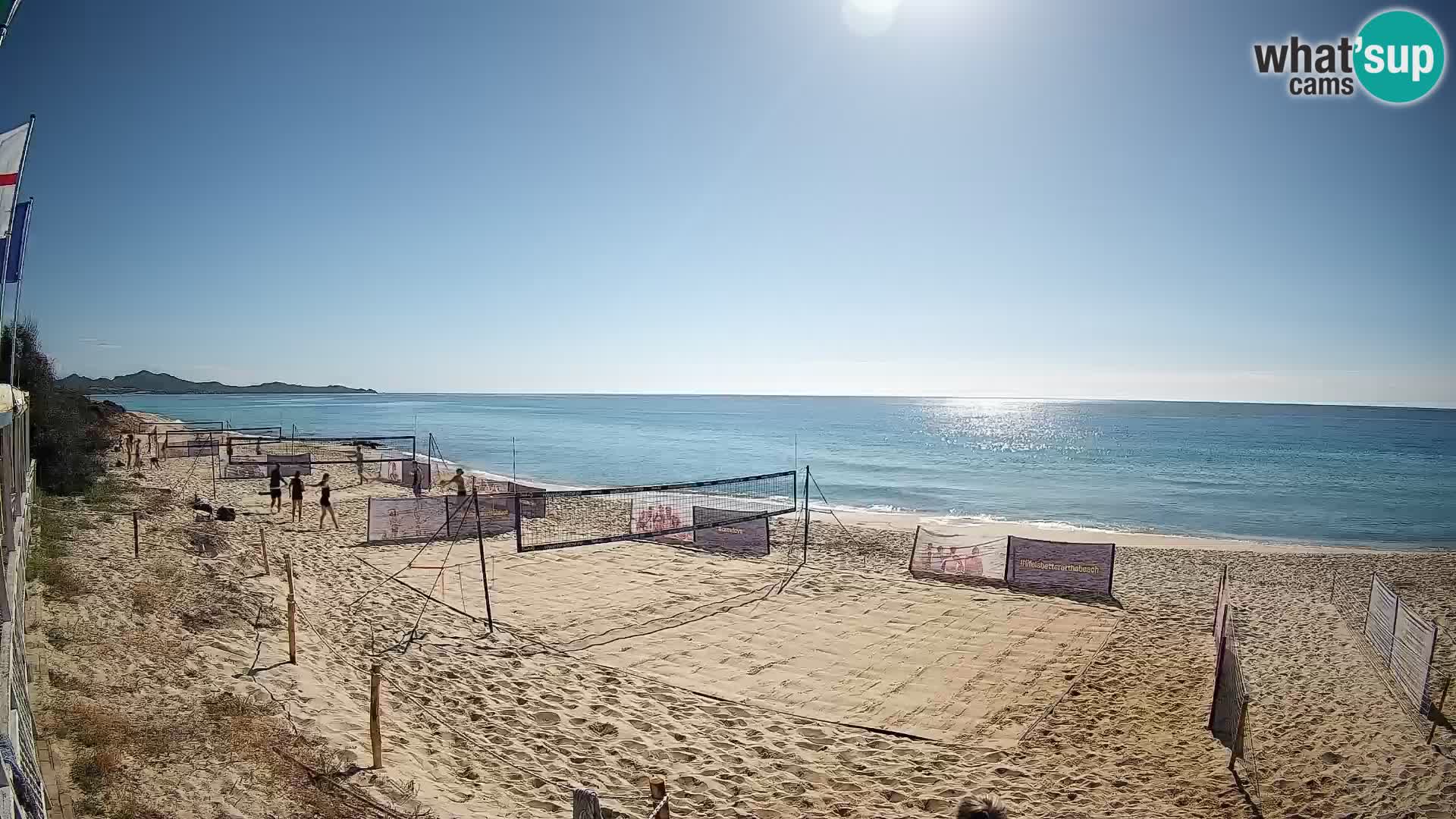 Spletna kamera Piscina Rei – Pogled v živo iz Costa Rei, Muravera