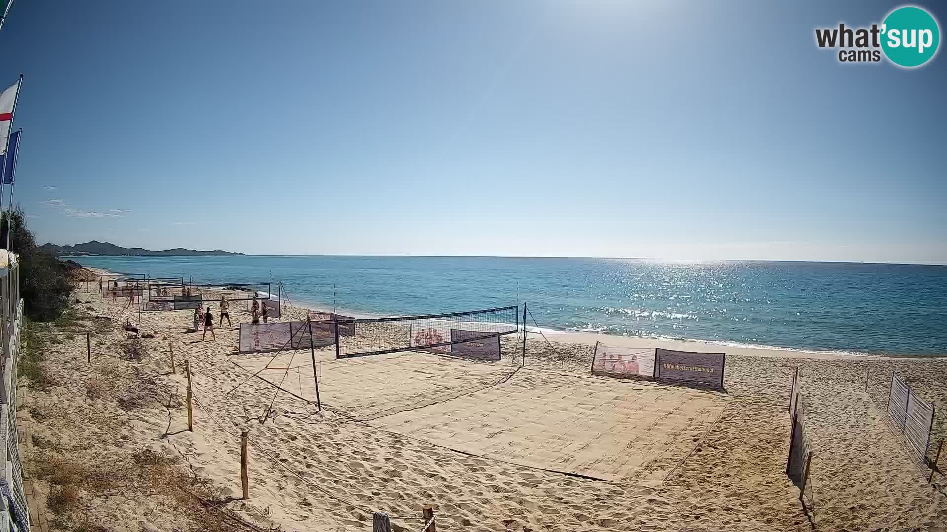 Webcam Piscina Rei – Liveblick auf Costa Rei in Muravera