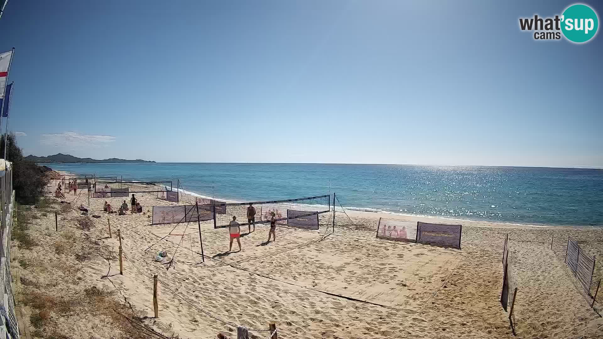 Spletna kamera Piscina Rei – Pogled v živo iz Costa Rei, Muravera