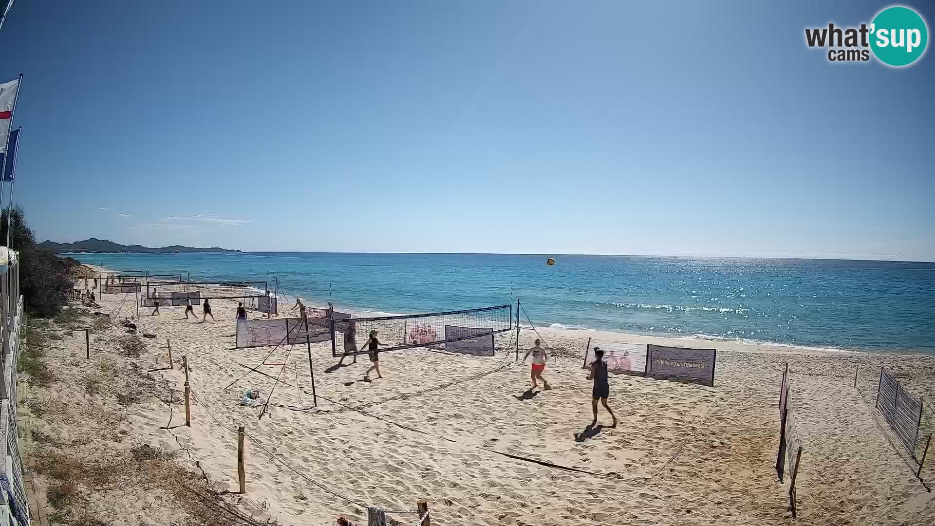Spletna kamera Piscina Rei – Pogled v živo iz Costa Rei, Muravera