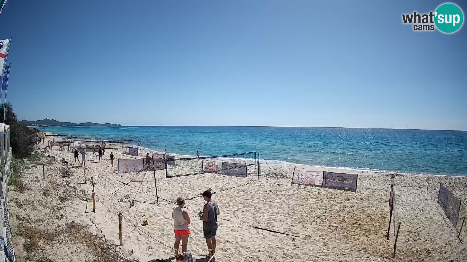 Spletna kamera Piscina Rei – Pogled v živo iz Costa Rei, Muravera