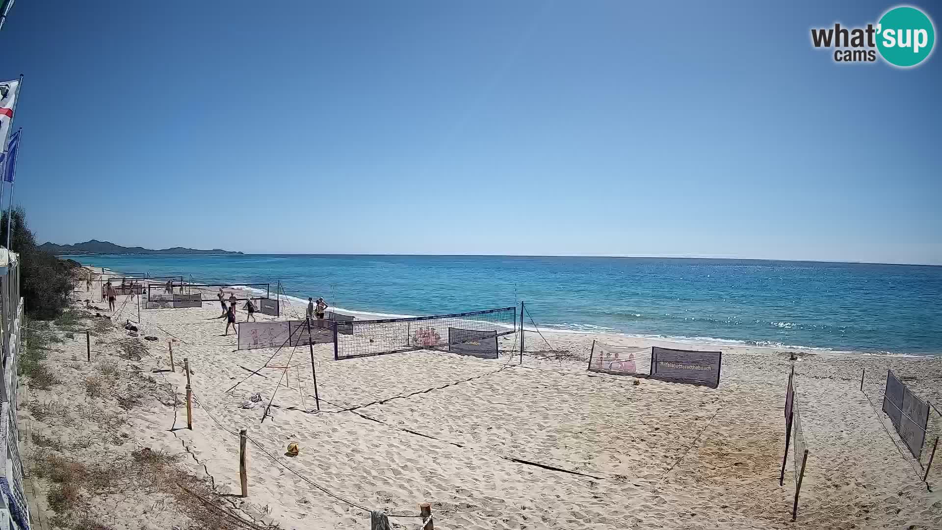 Webcam Piscina Rei – Liveblick auf Costa Rei in Muravera