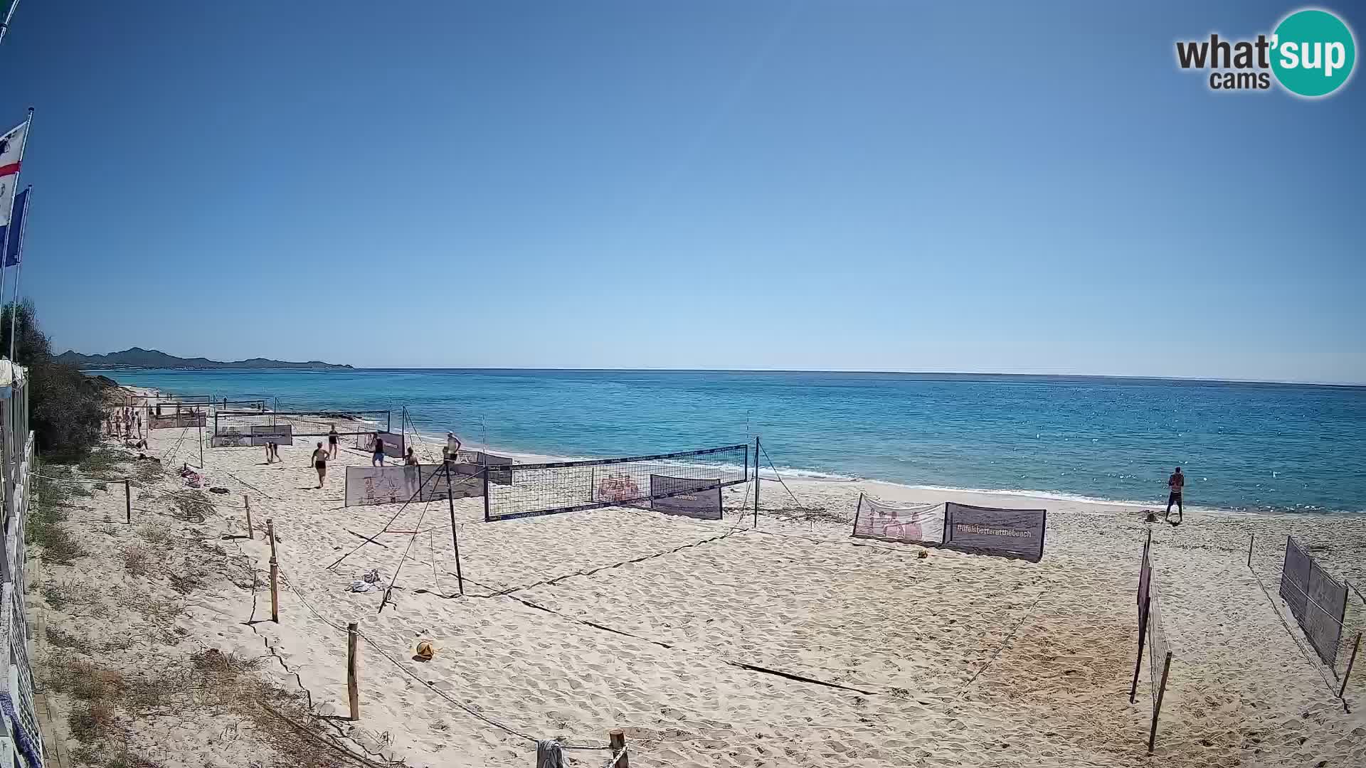 Webcam Piscina Rei – Live View from Costa Rei, Muravera