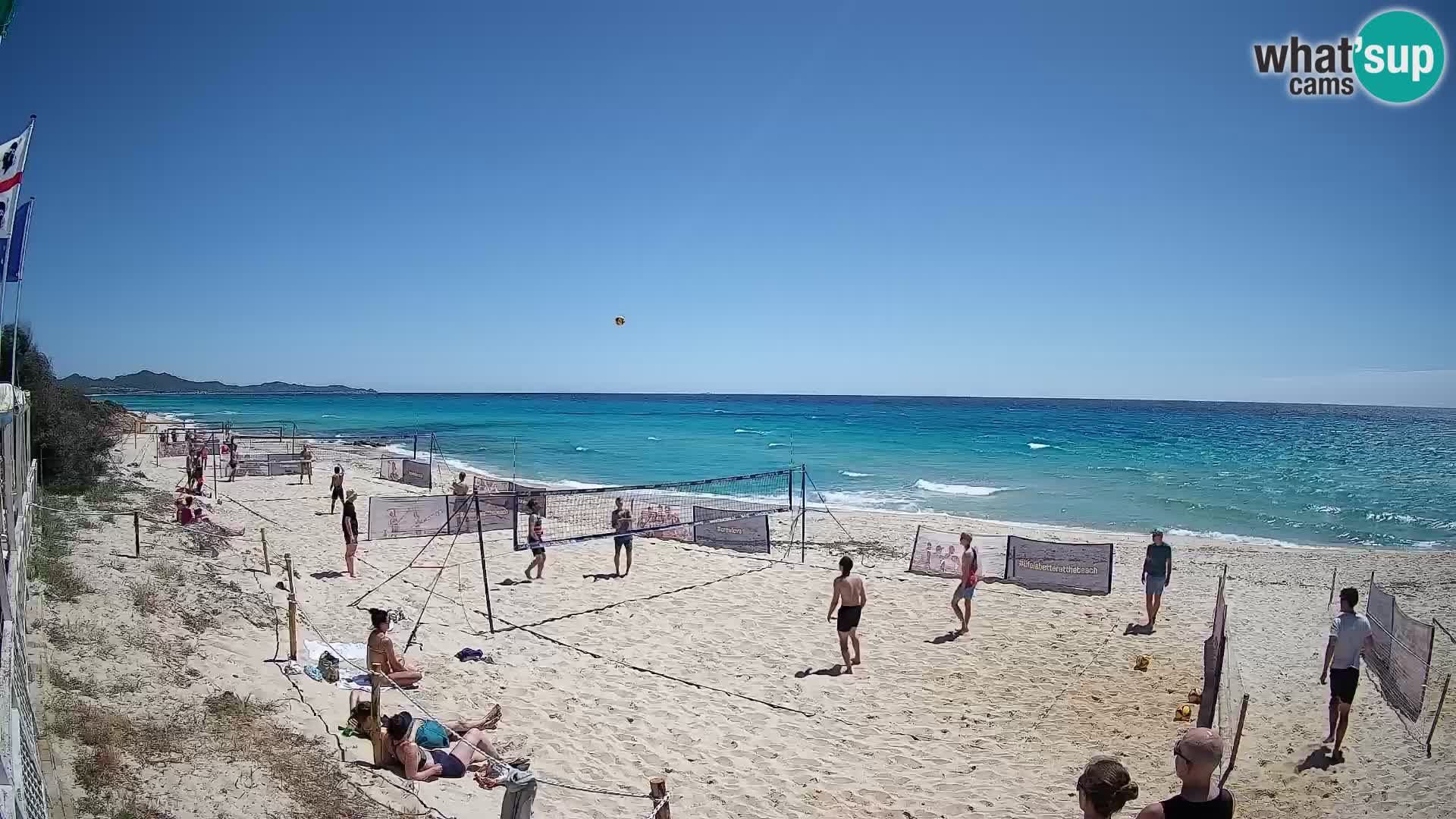 Webcam Piscina Rei – Liveblick auf Costa Rei in Muravera