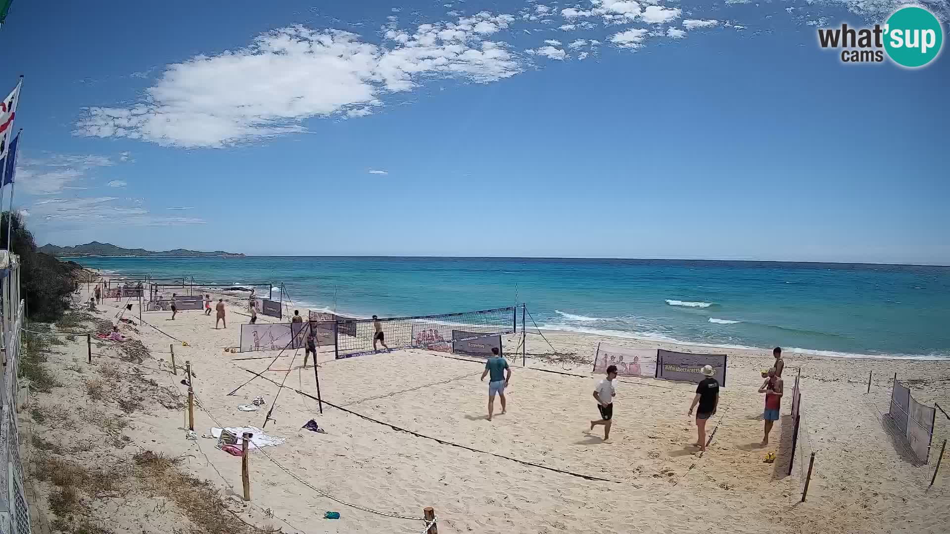 Webcam Piscina Rei – Live View from Costa Rei, Muravera