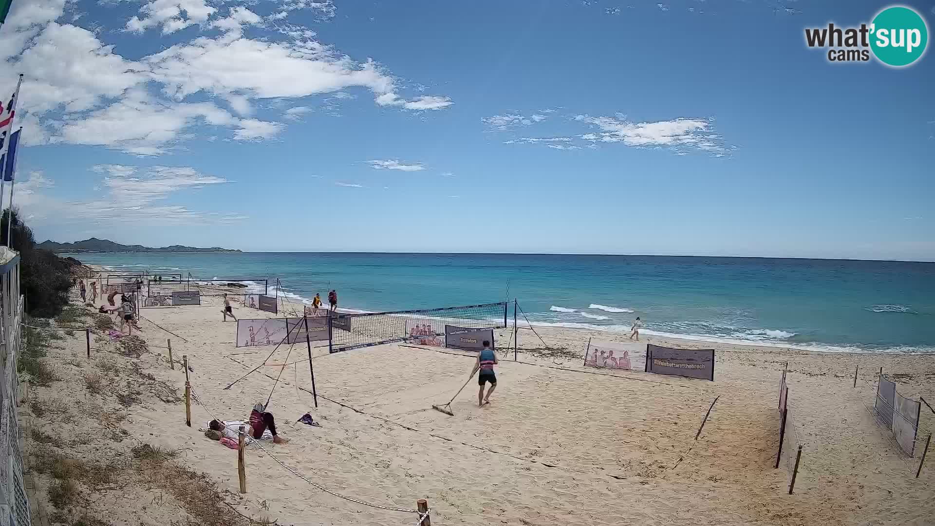 Webcam Piscina Rei – Live View from Costa Rei, Muravera