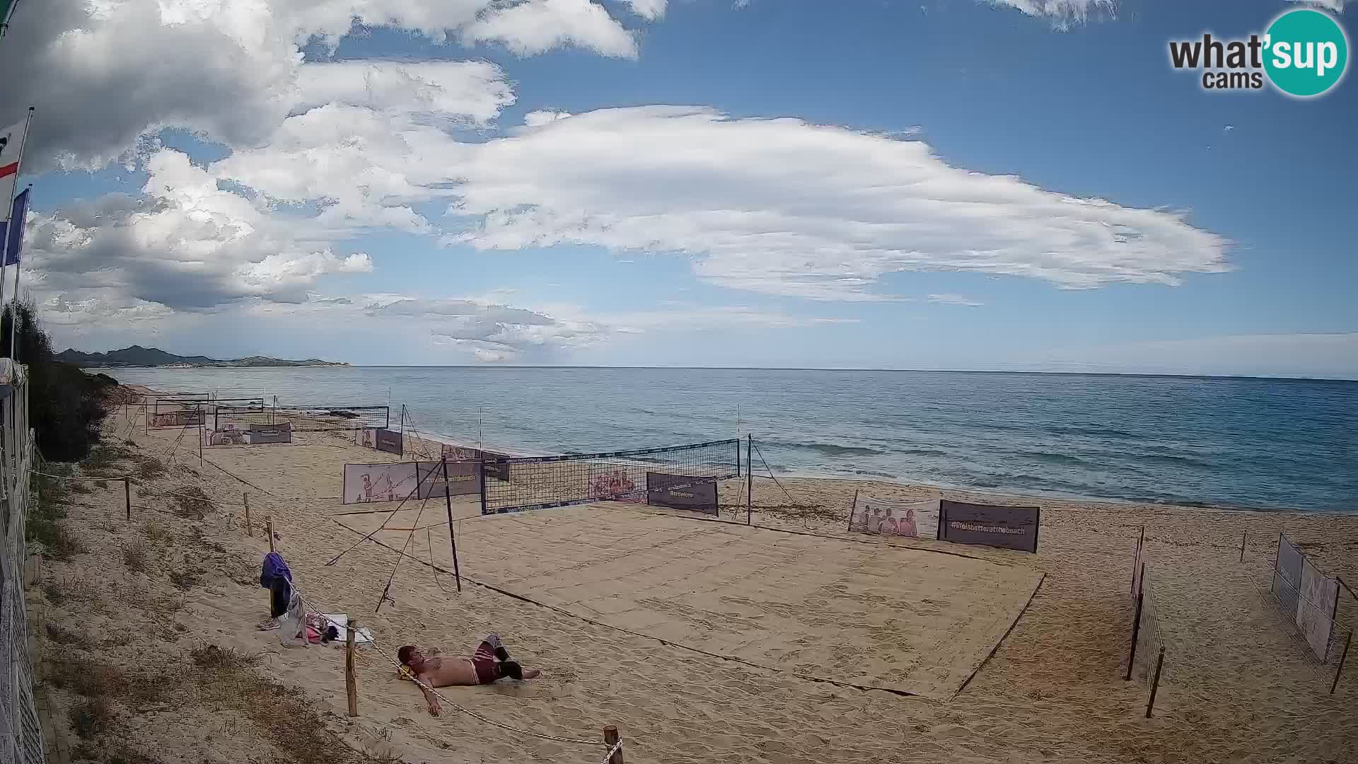 Webcam Piscina Rei – Vista live da Costa Rei, Muravera