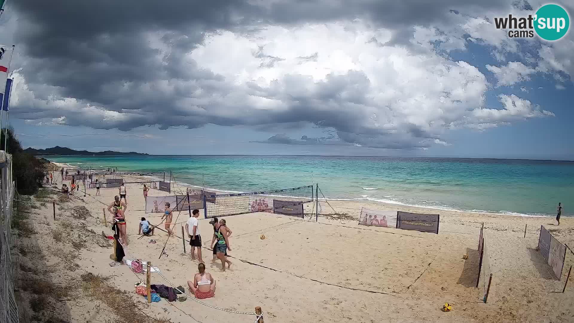Webcam Piscina Rei – Vista live da Costa Rei, Muravera