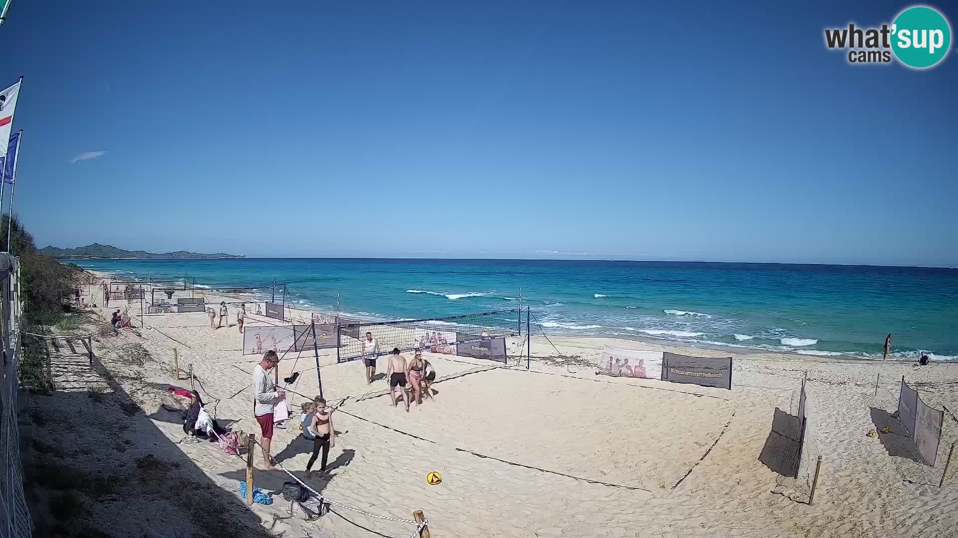 Webcam Piscina Rei – Live View from Costa Rei, Muravera