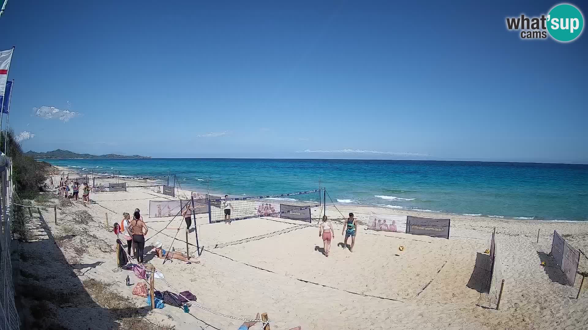 Webcam Piscina Rei – Liveblick auf Costa Rei in Muravera