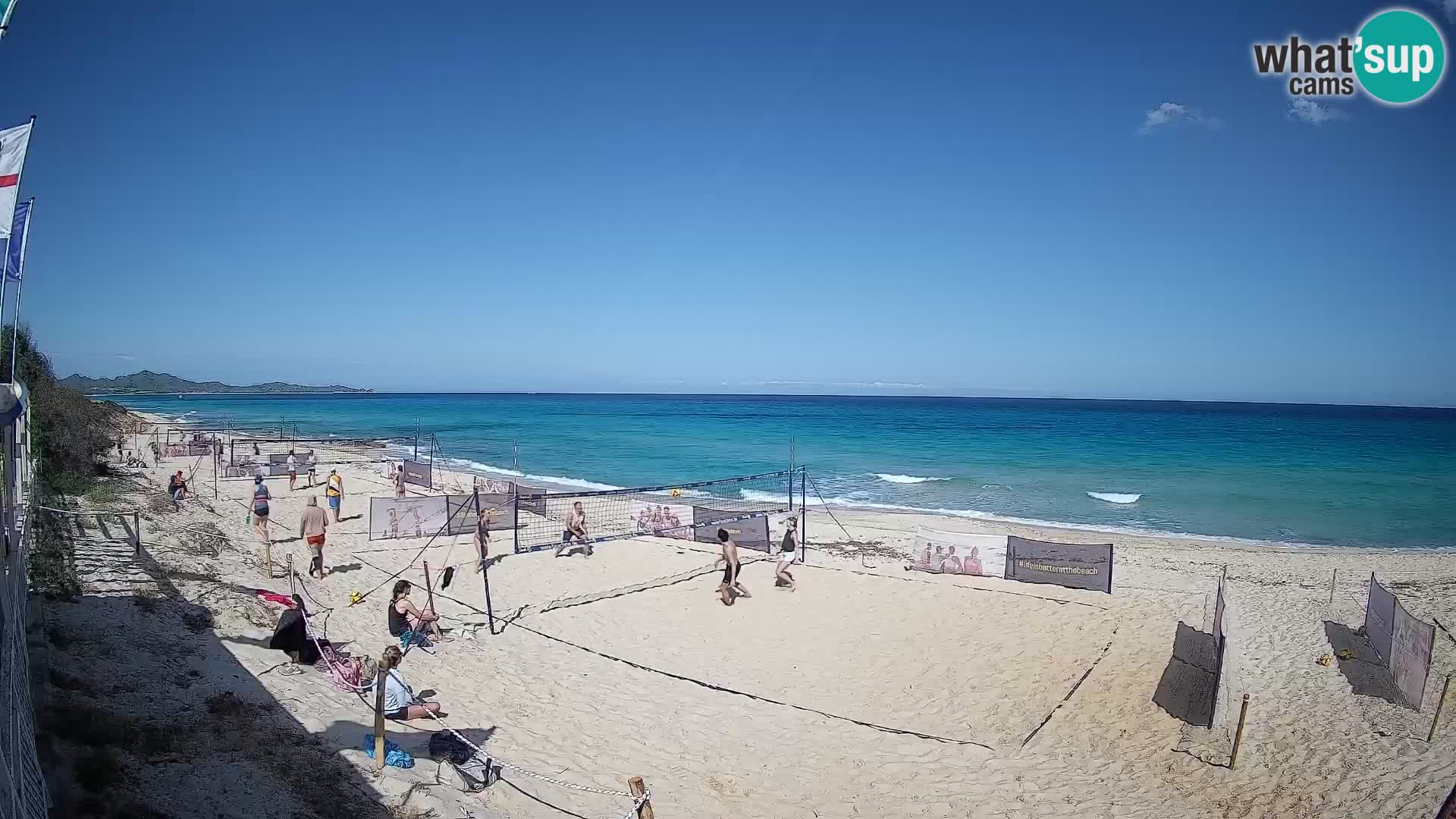Webcam Piscina Rei – Live View from Costa Rei, Muravera
