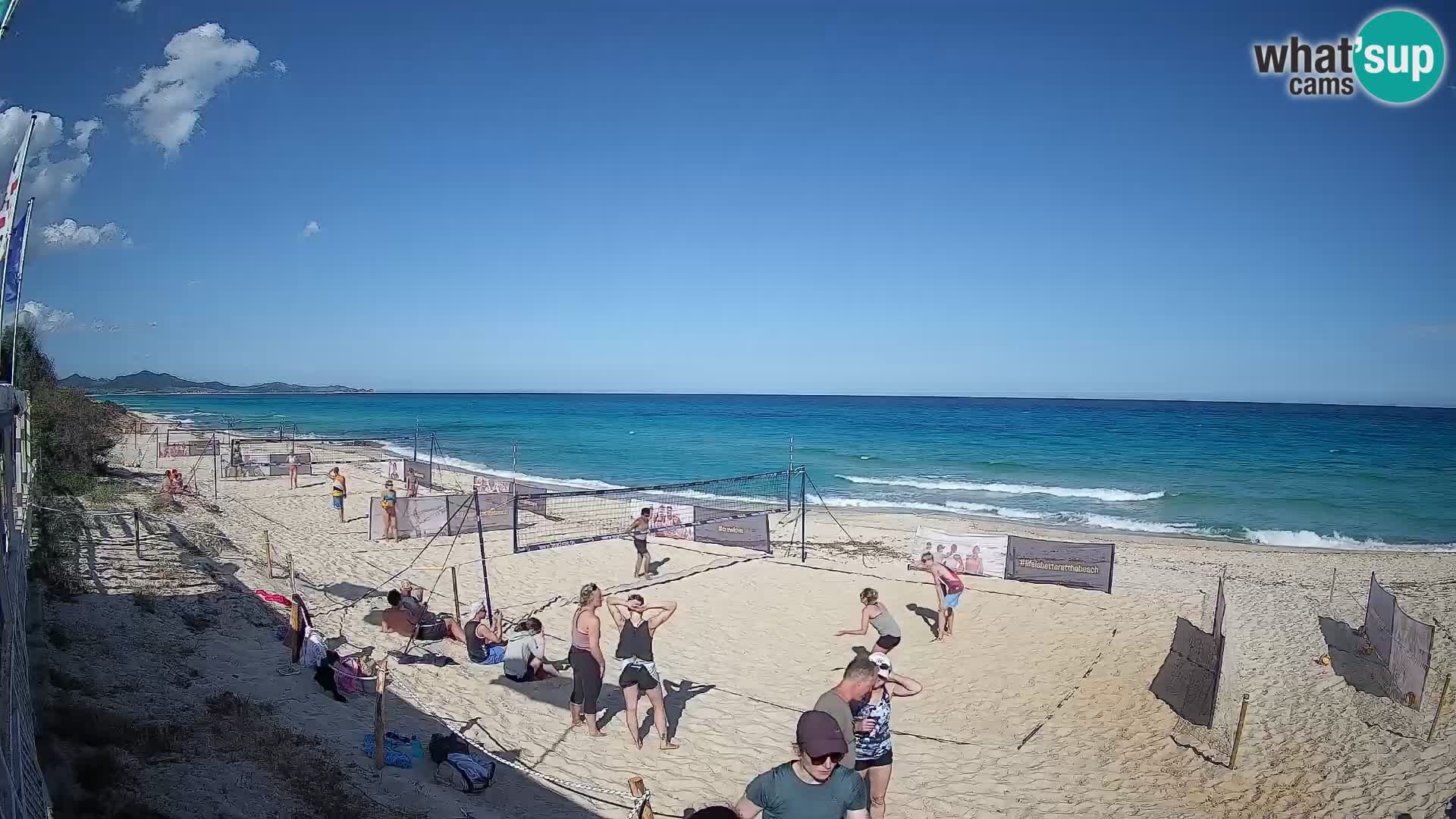 Webcam Piscina Rei – Liveblick auf Costa Rei in Muravera