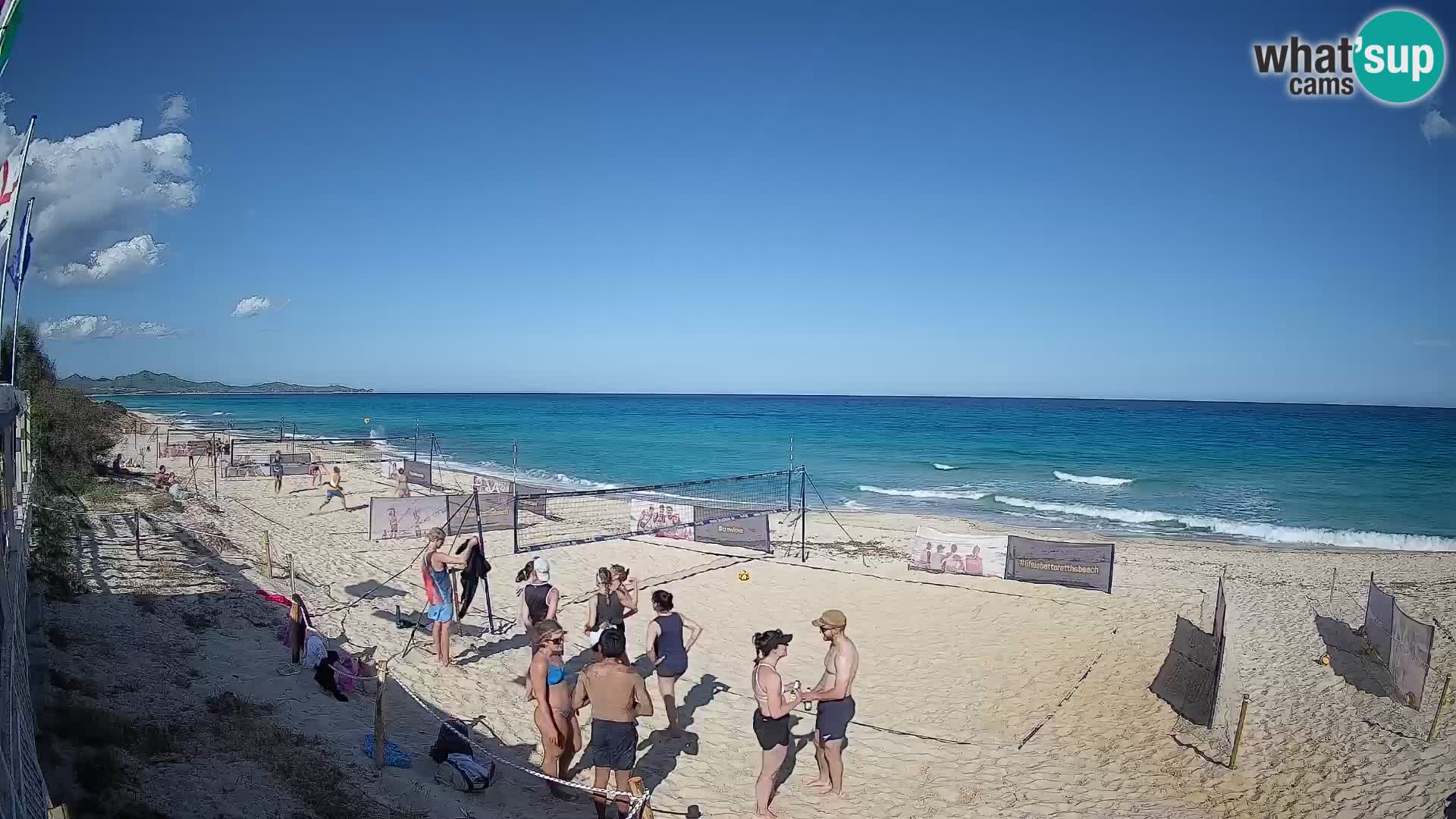Spletna kamera Piscina Rei – Pogled v živo iz Costa Rei, Muravera