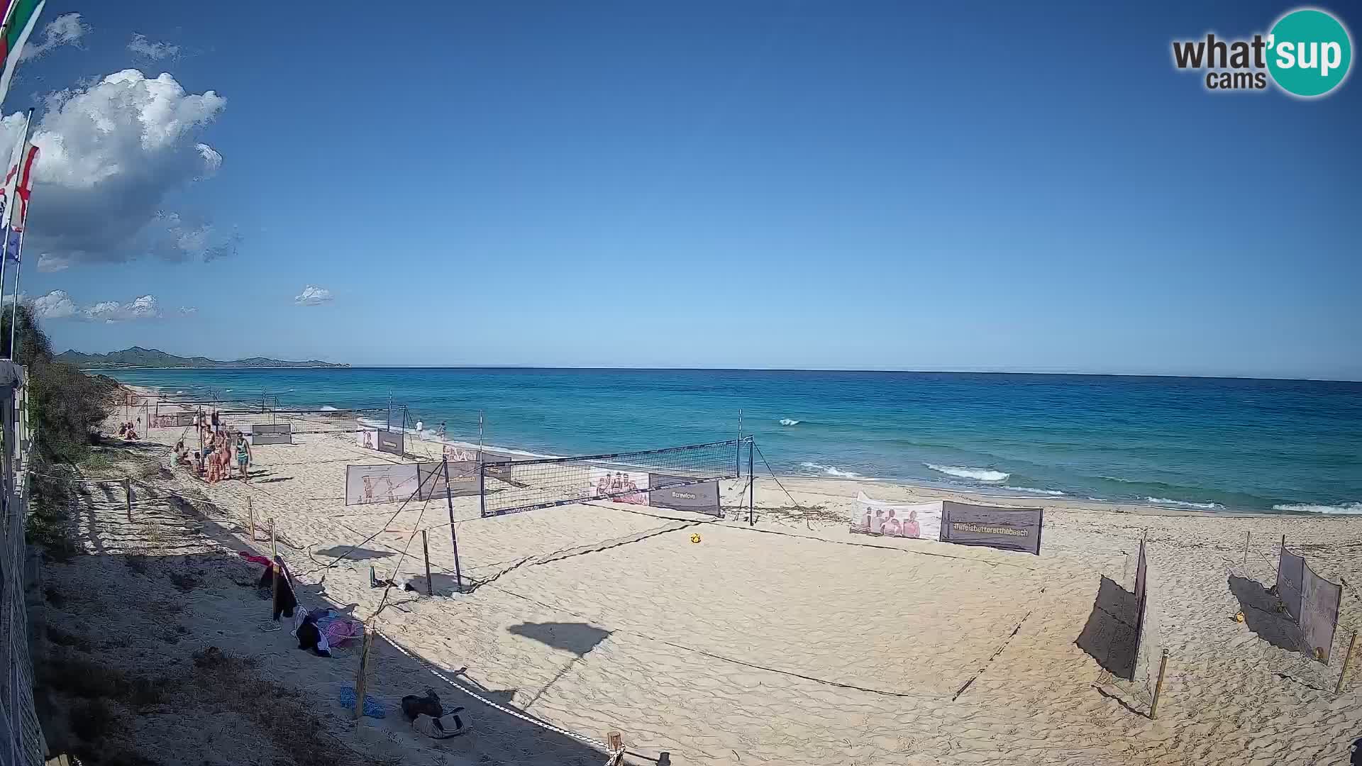 Webcam Piscina Rei – Liveblick auf Costa Rei in Muravera