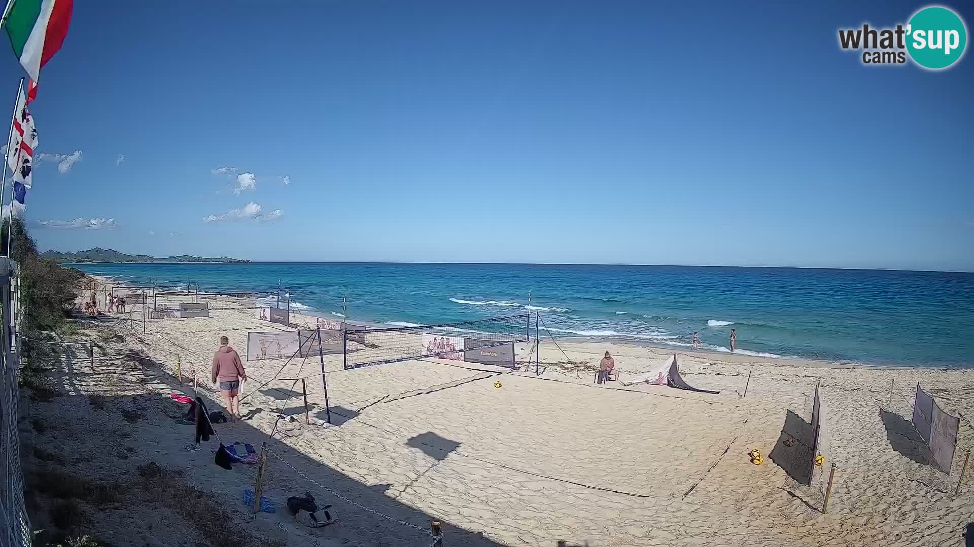 Spletna kamera Piscina Rei – Pogled v živo iz Costa Rei, Muravera