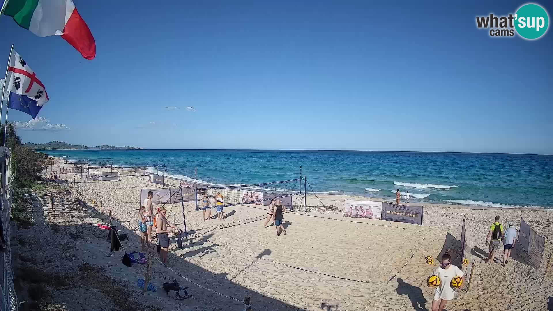 Webcam Piscina Rei – Liveblick auf Costa Rei in Muravera