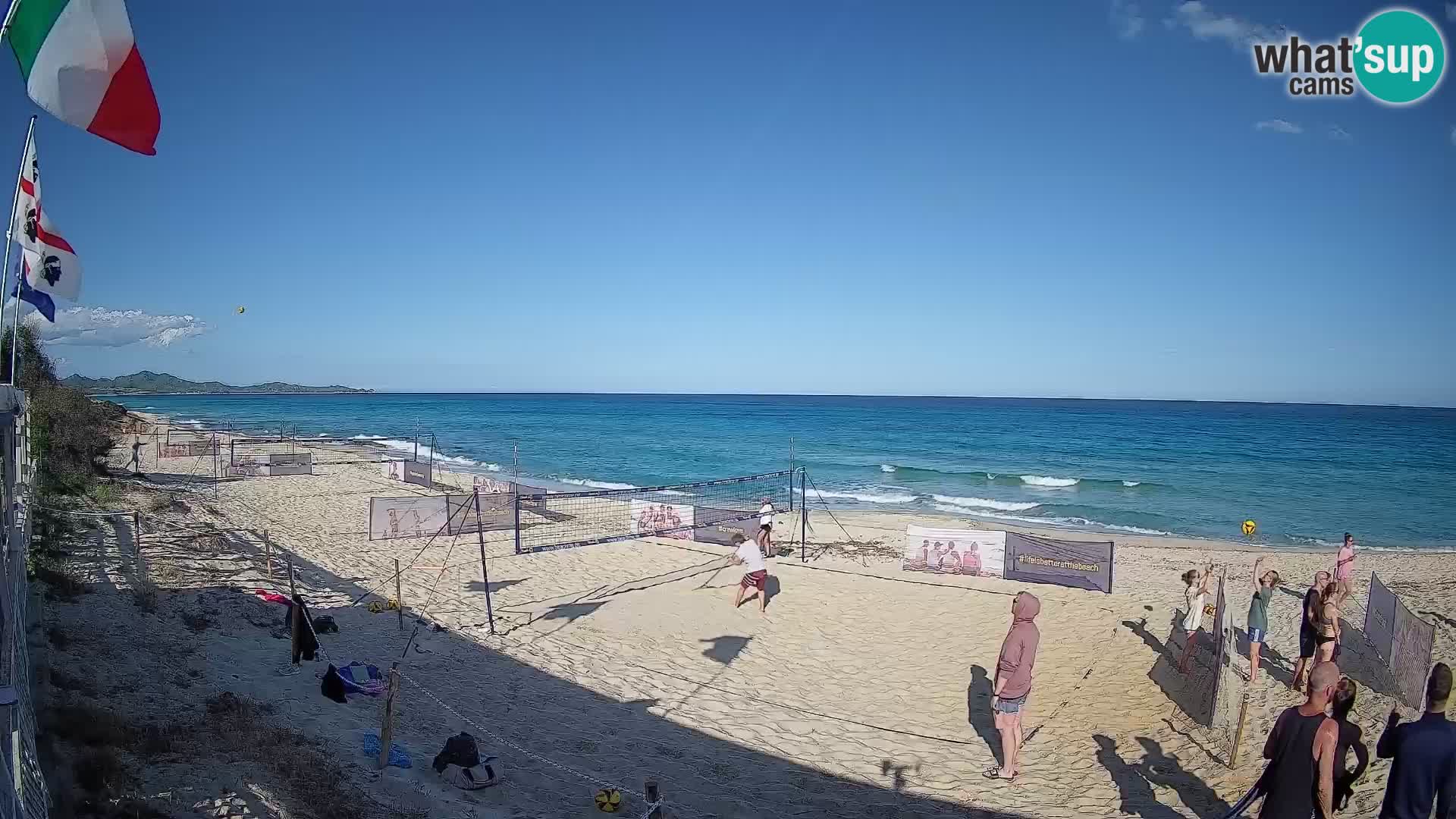 Webcam Piscina Rei – Liveblick auf Costa Rei in Muravera
