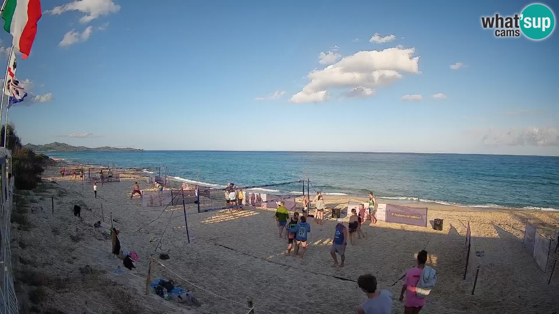 Spletna kamera Piscina Rei – Pogled v živo iz Costa Rei, Muravera