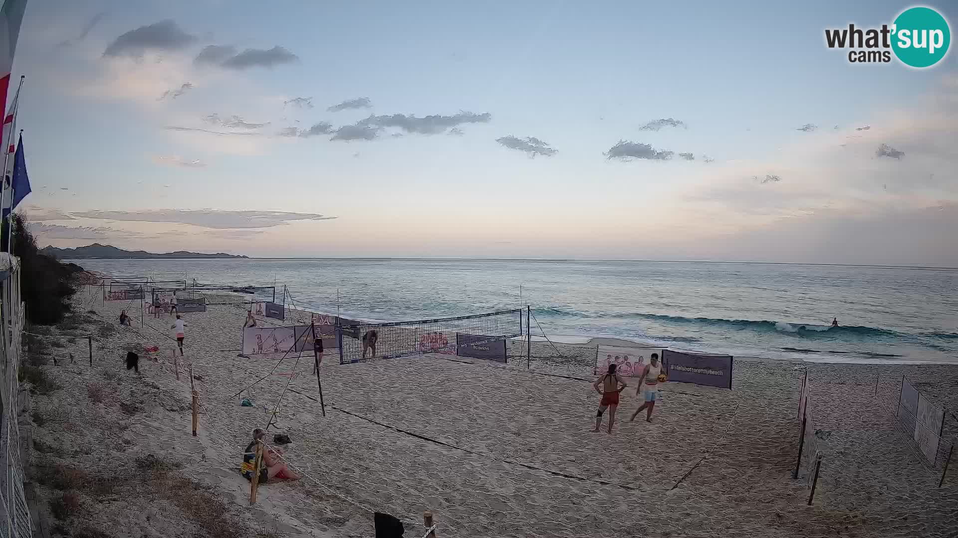 Webcam Piscina Rei – Vista live da Costa Rei, Muravera