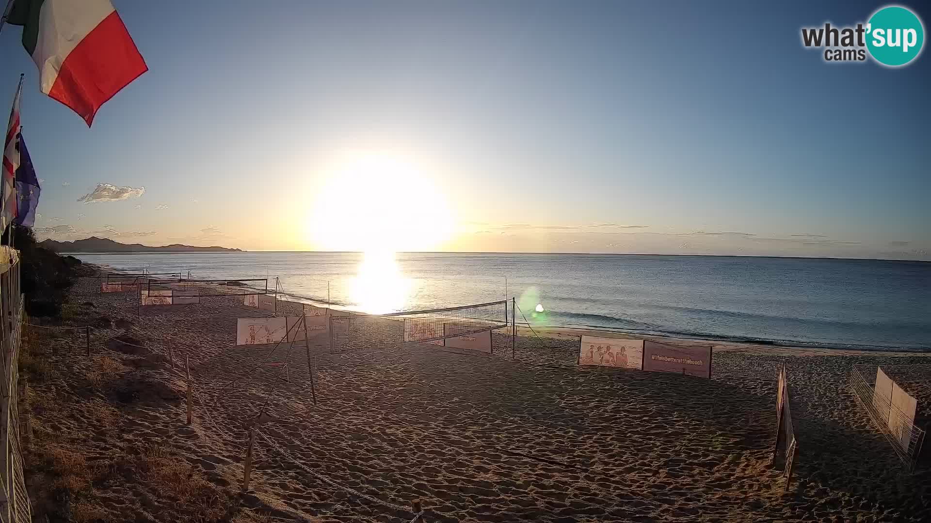 Webcam Piscina Rei – Vue en direct depuis Costa Rei, Muravera