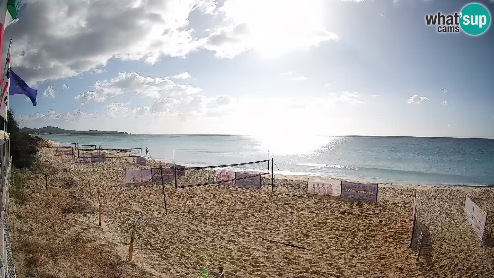 Webcam Piscina Rei – Vue en direct depuis Costa Rei, Muravera