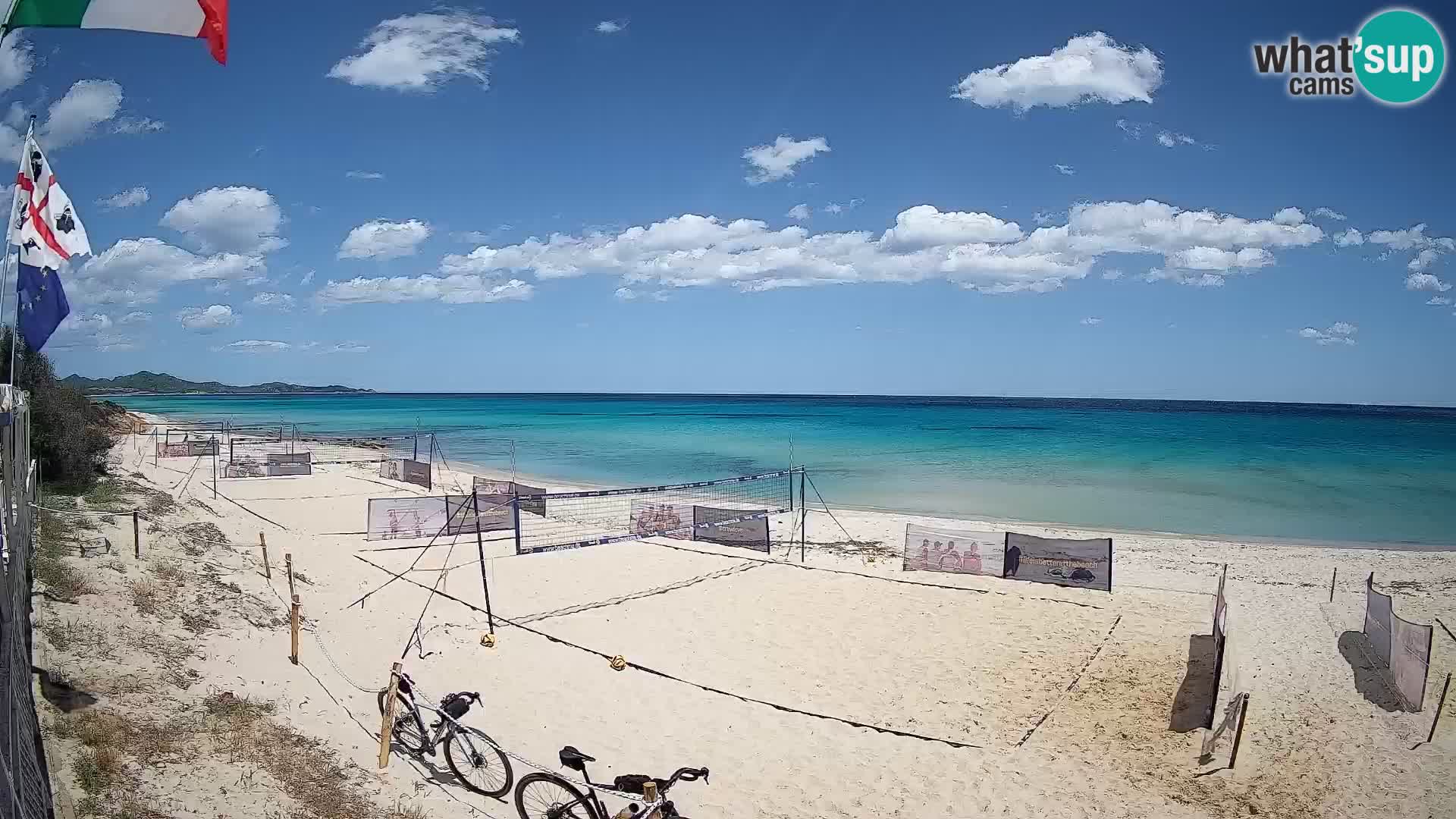 Spletna kamera Piscina Rei – Pogled v živo iz Costa Rei, Muravera