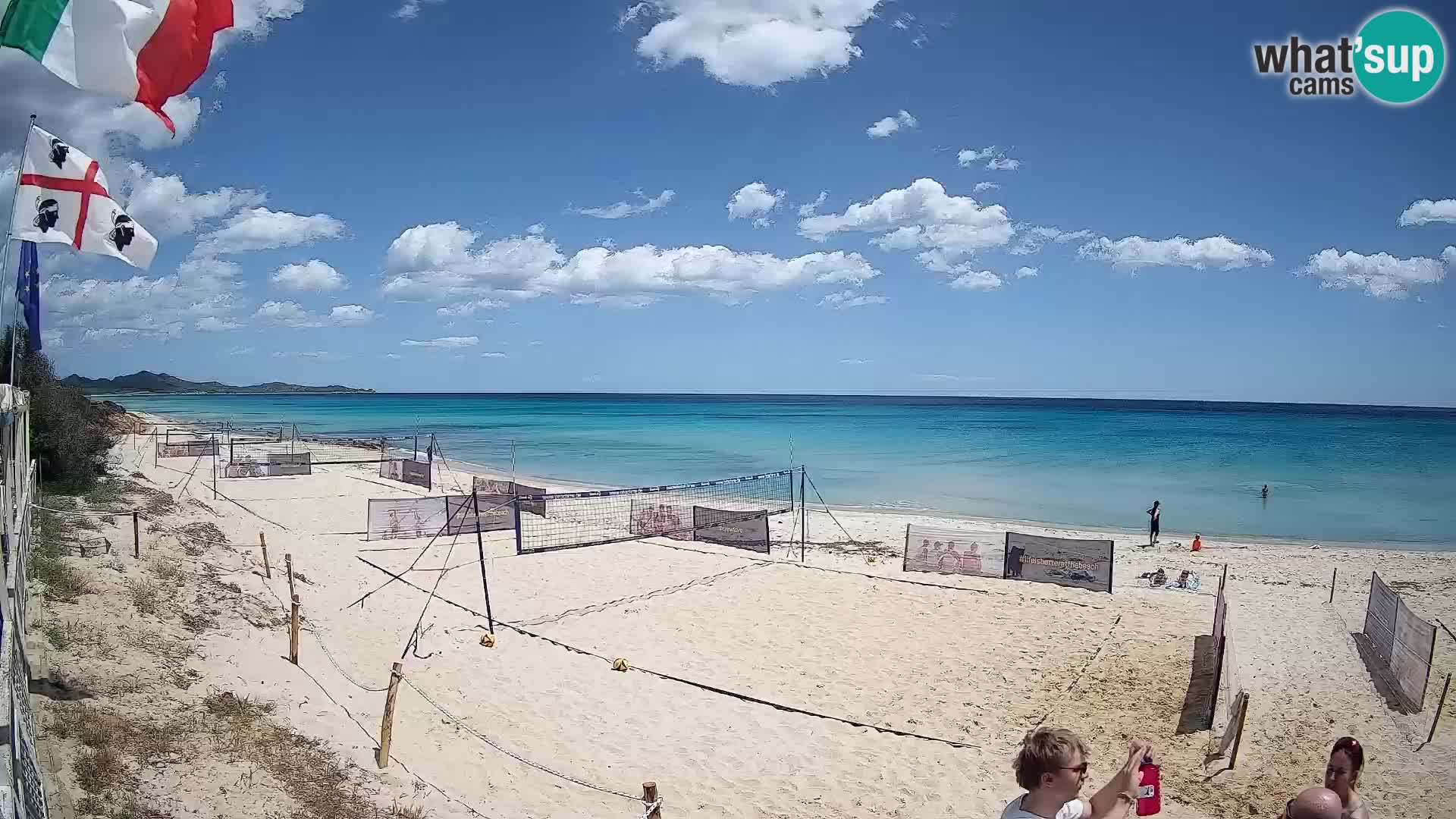 Web kamera Piscina Rei – Pogled uživo iz Costa Rei, Muravera