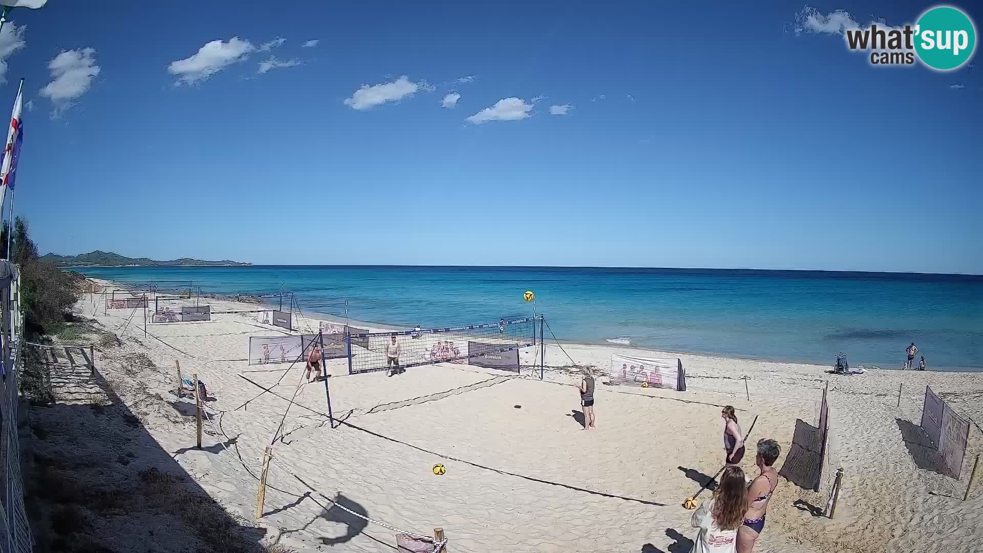 Webcam Piscina Rei – Vue en direct depuis Costa Rei, Muravera