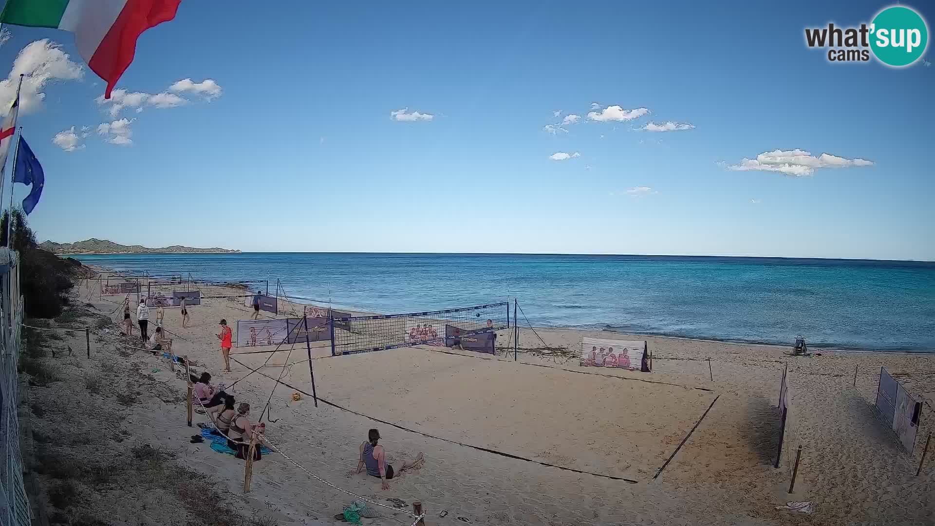 Web kamera Piscina Rei – Pogled uživo iz Costa Rei, Muravera