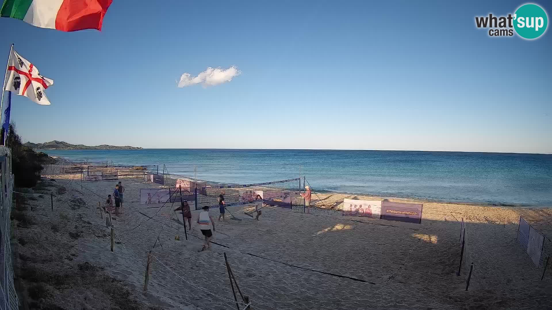 Webcam Piscina Rei – Vue en direct depuis Costa Rei, Muravera