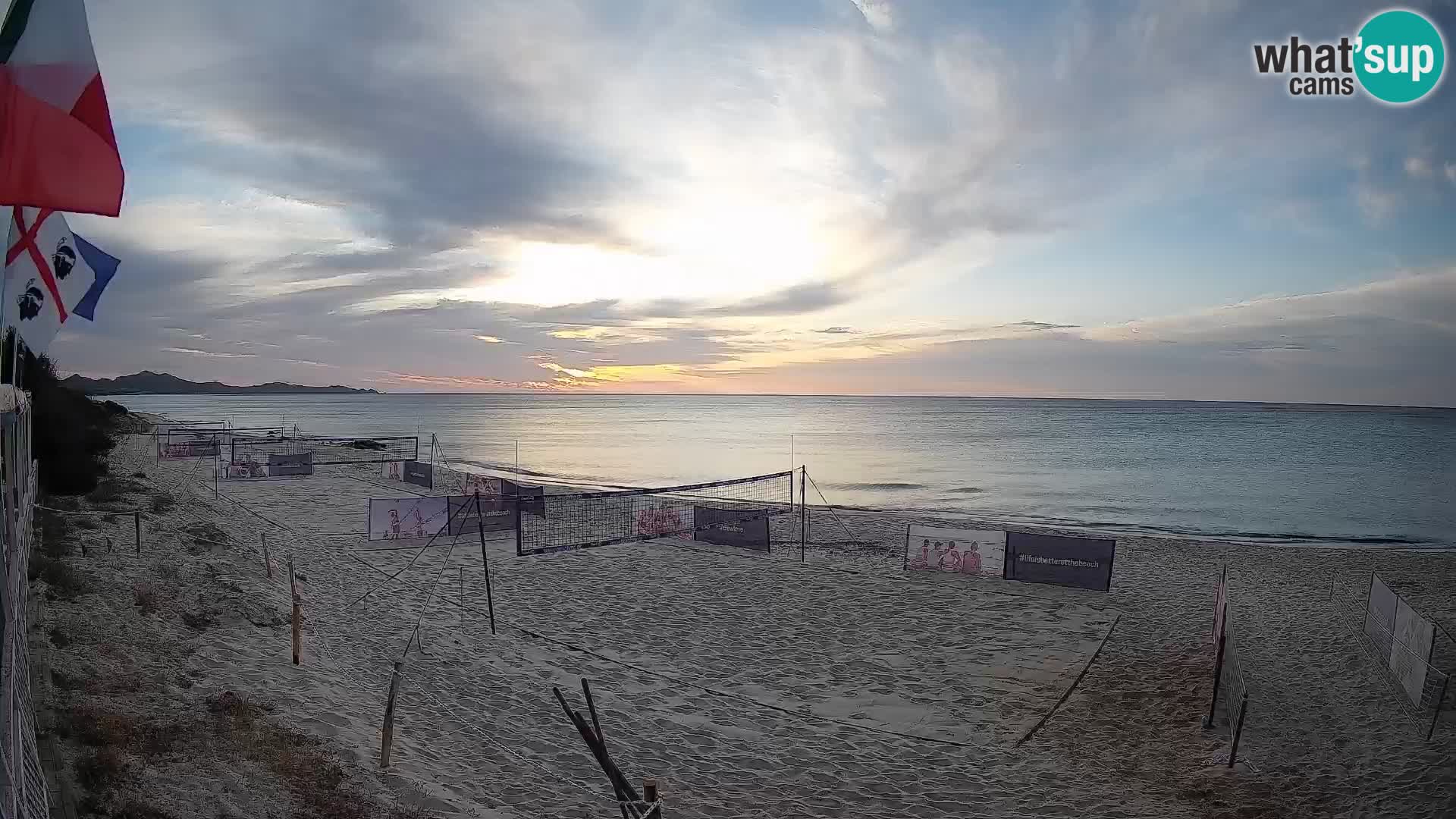 Webcam Piscina Rei – Vista live da Costa Rei, Muravera