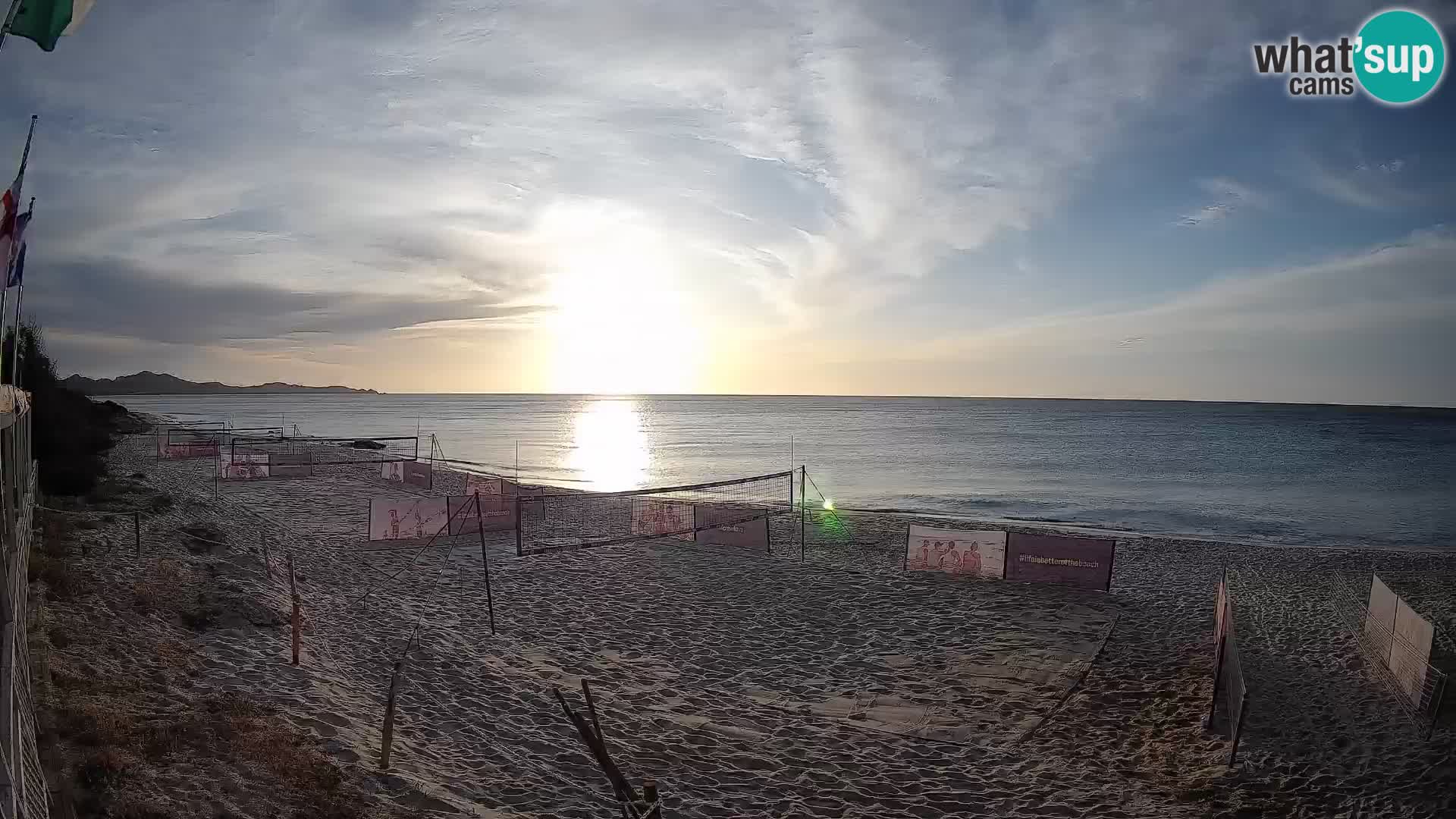 Webcam Piscina Rei – Vista en directo desde Costa Rei, Muravera