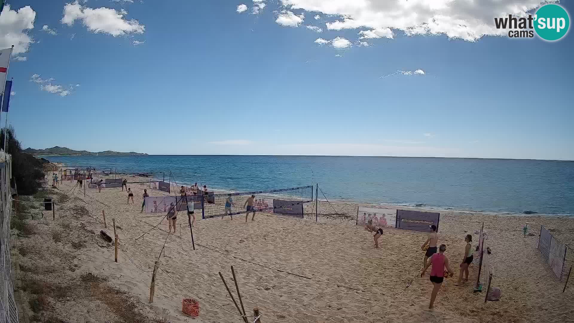 Webcam Piscina Rei – Vue en direct depuis Costa Rei, Muravera