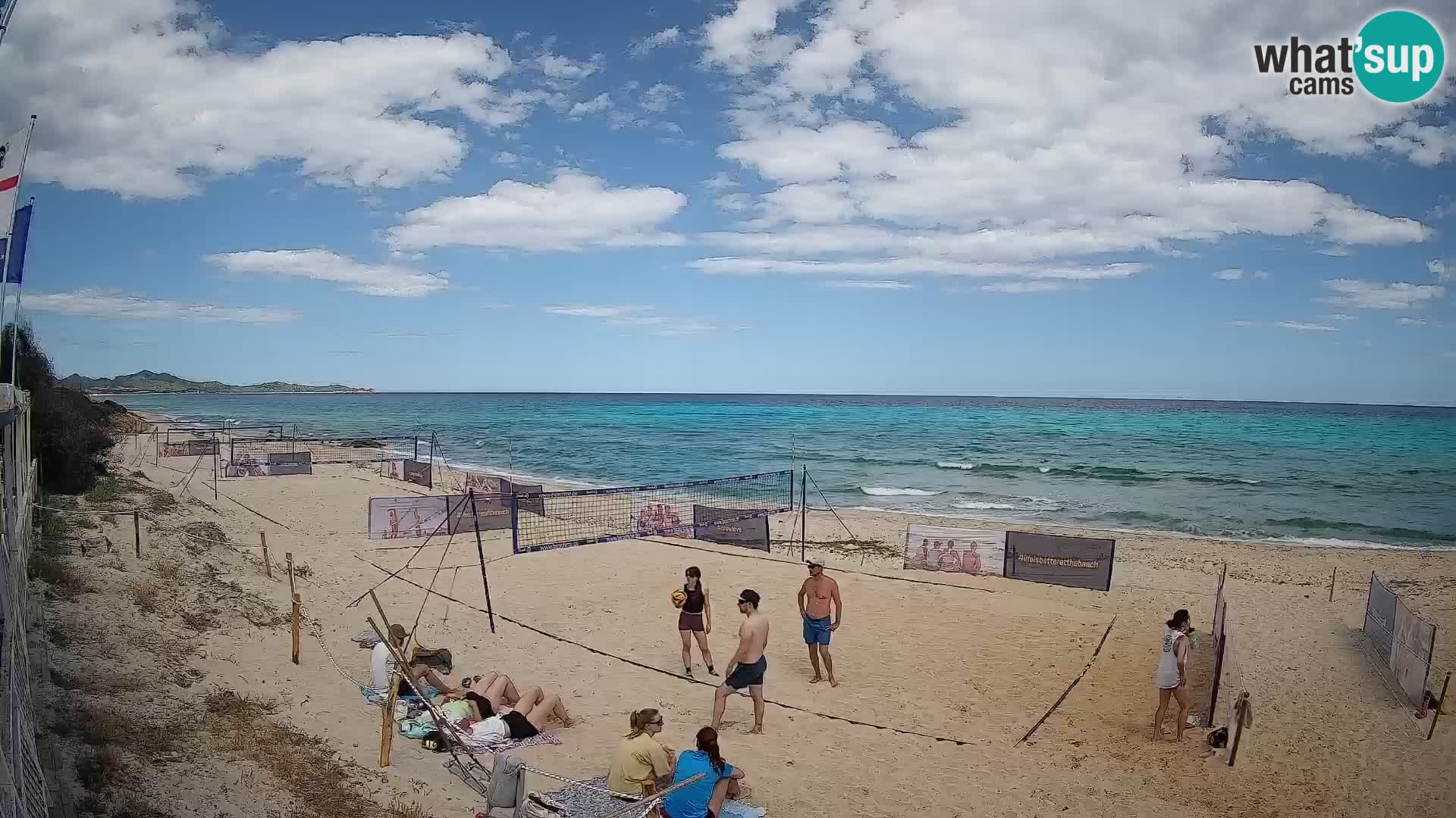 Webcam Piscina Rei – Vue en direct depuis Costa Rei, Muravera