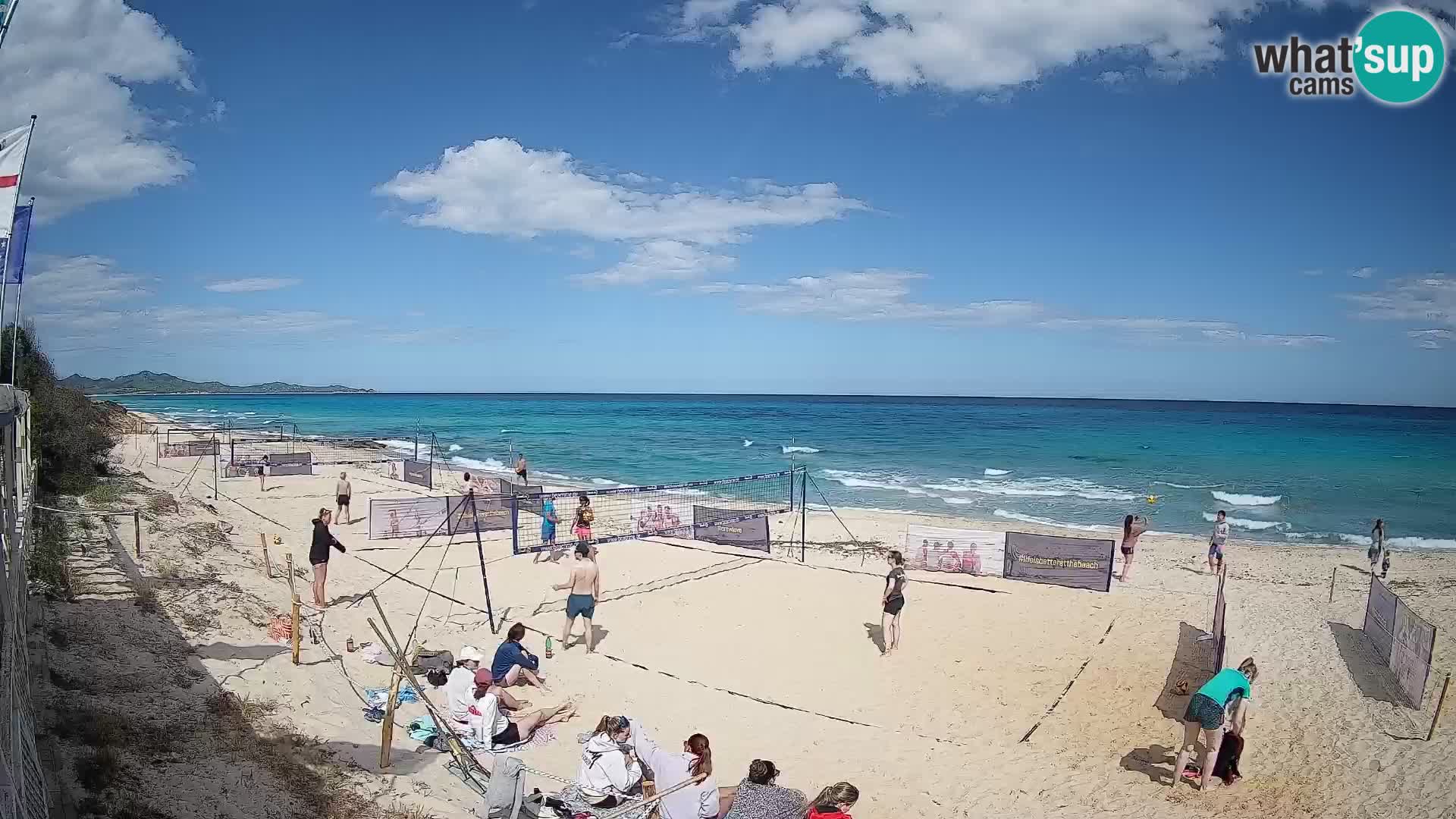 Webcam Piscina Rei – Vue en direct depuis Costa Rei, Muravera