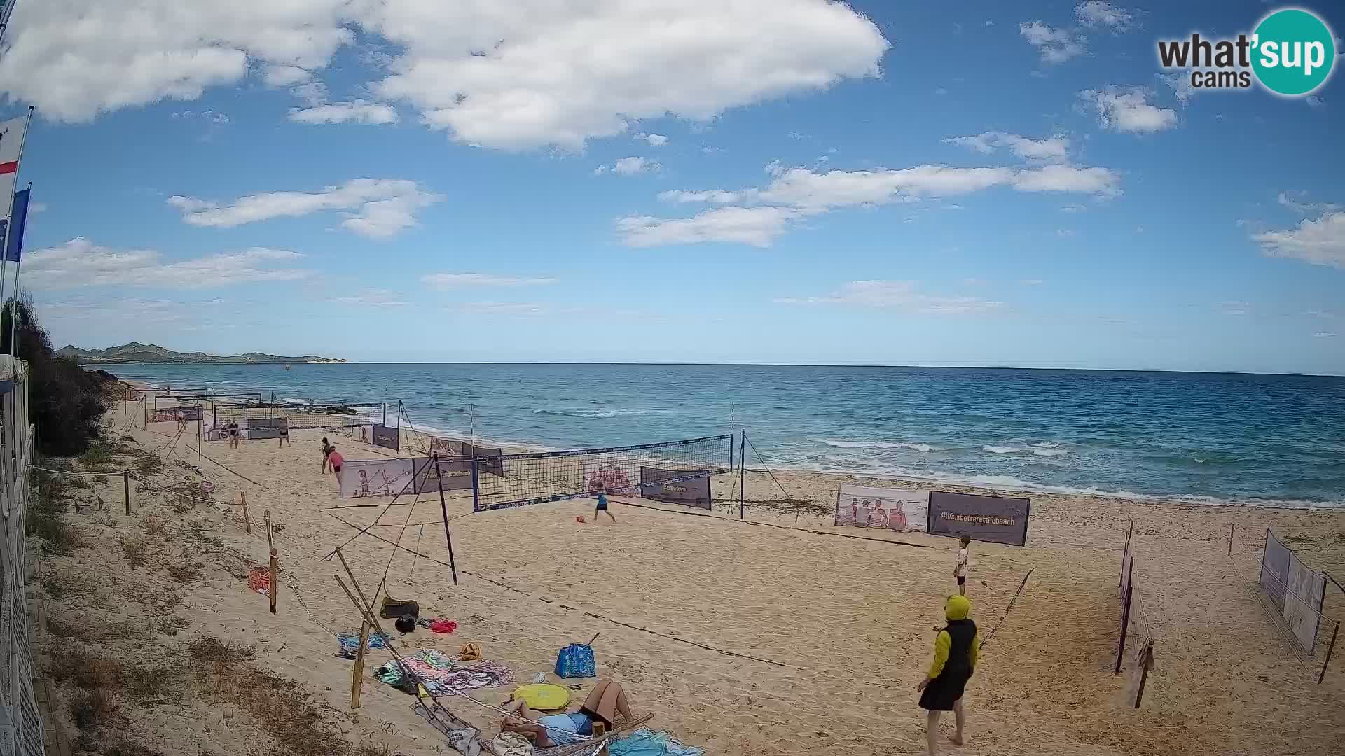 Webcam Piscina Rei – Vue en direct depuis Costa Rei, Muravera