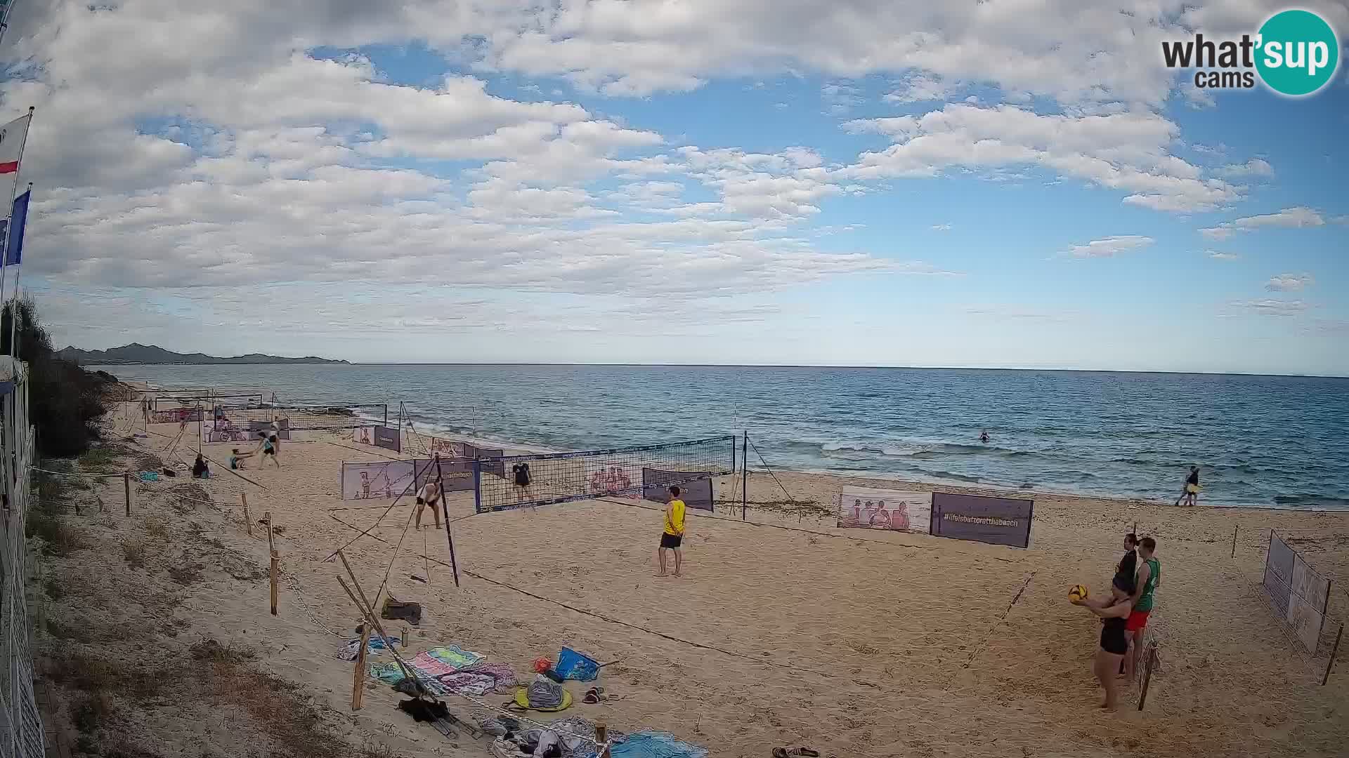 Spletna kamera Piscina Rei – Pogled v živo iz Costa Rei, Muravera