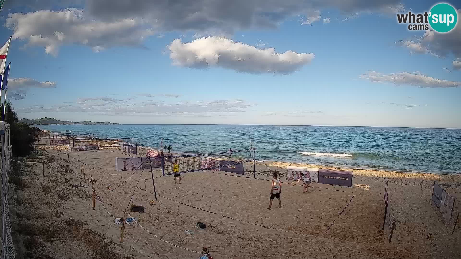 Spletna kamera Piscina Rei – Pogled v živo iz Costa Rei, Muravera