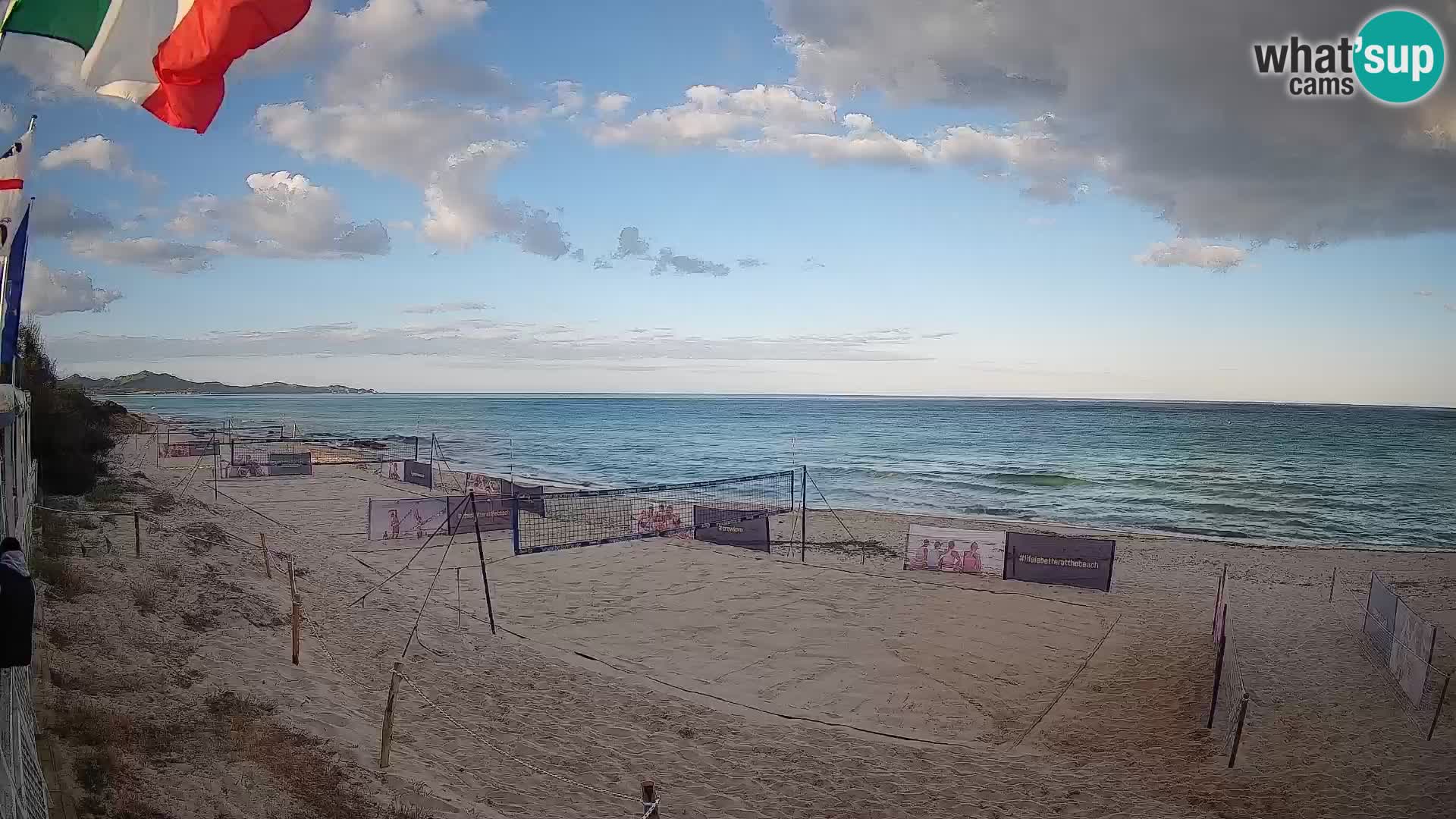 Webcam Piscina Rei – Vista en directo desde Costa Rei, Muravera