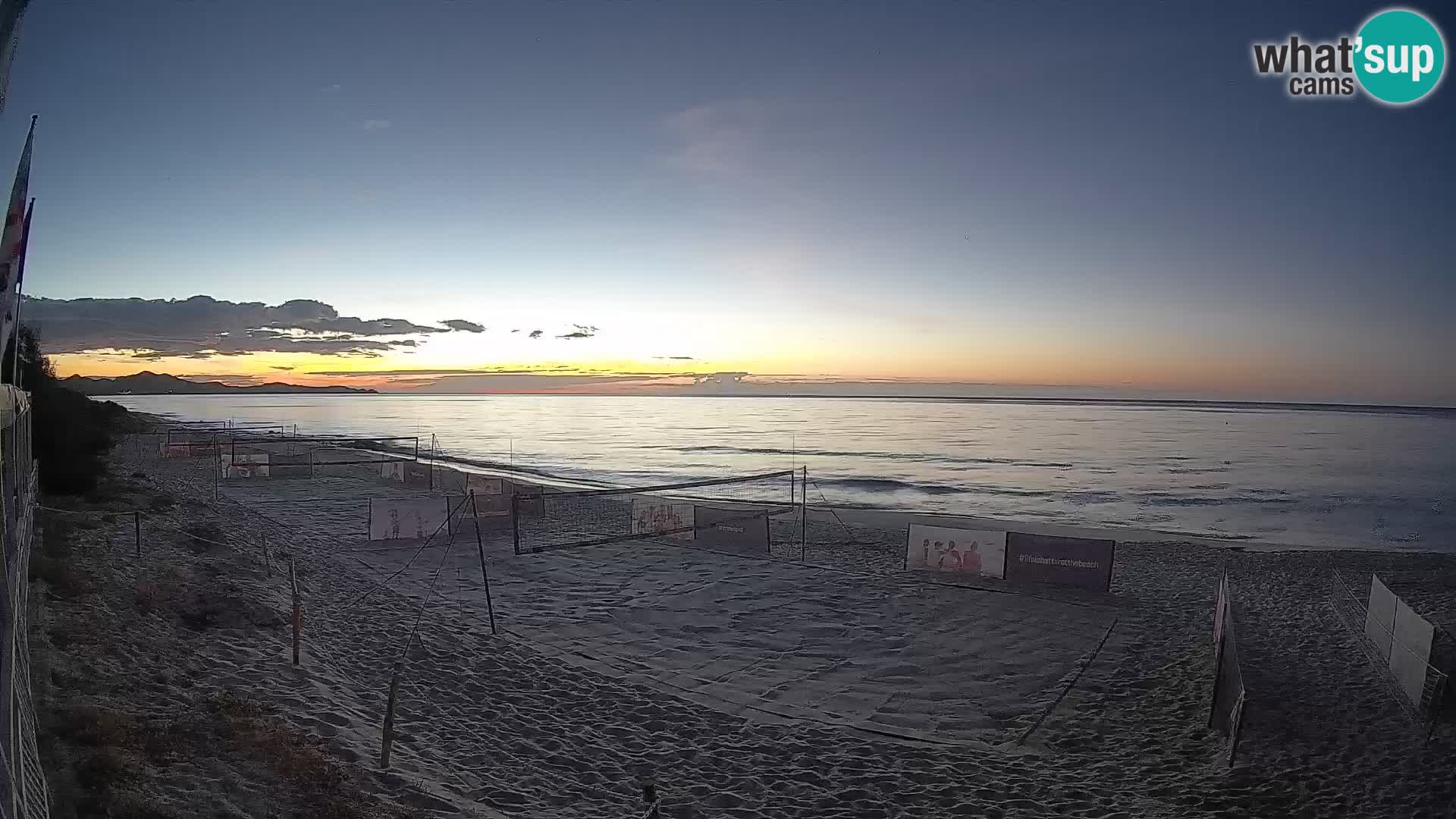 Webcam Piscina Rei – Vista en directo desde Costa Rei, Muravera