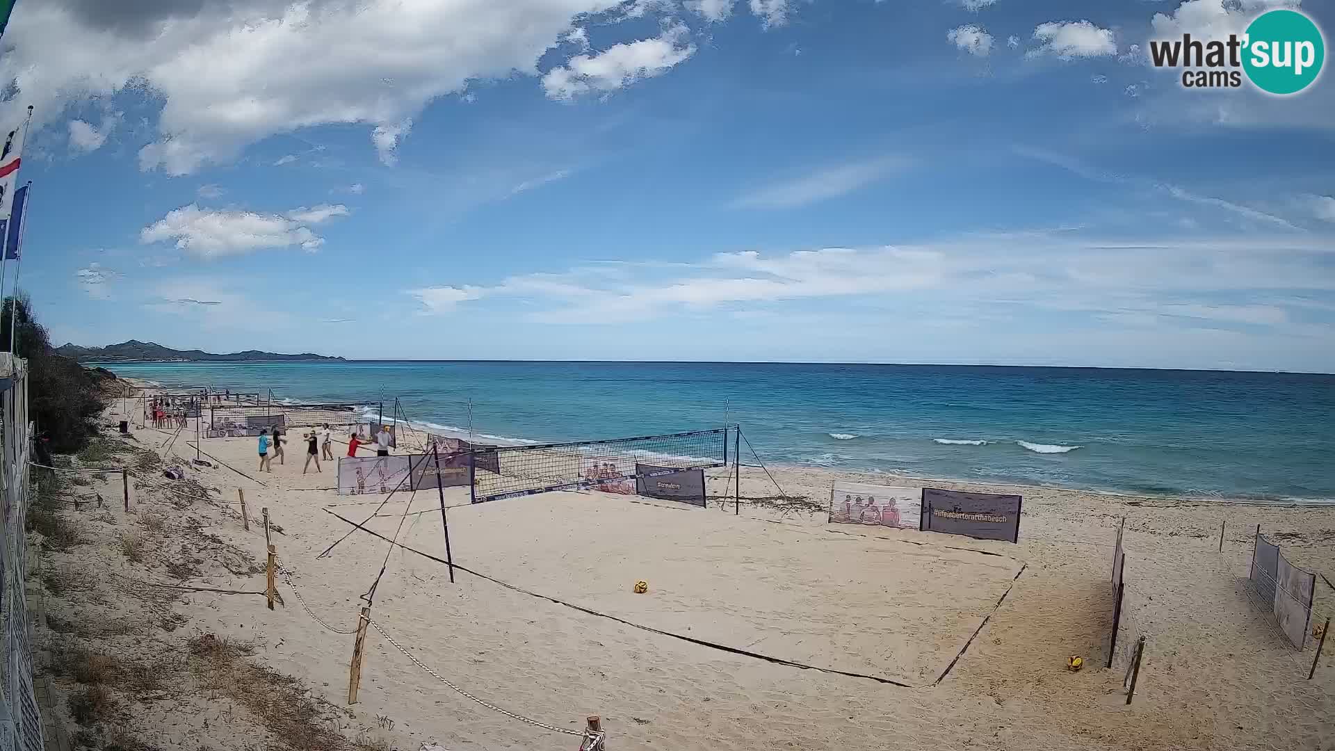 Webcam Piscina Rei – Vista en directo desde Costa Rei, Muravera
