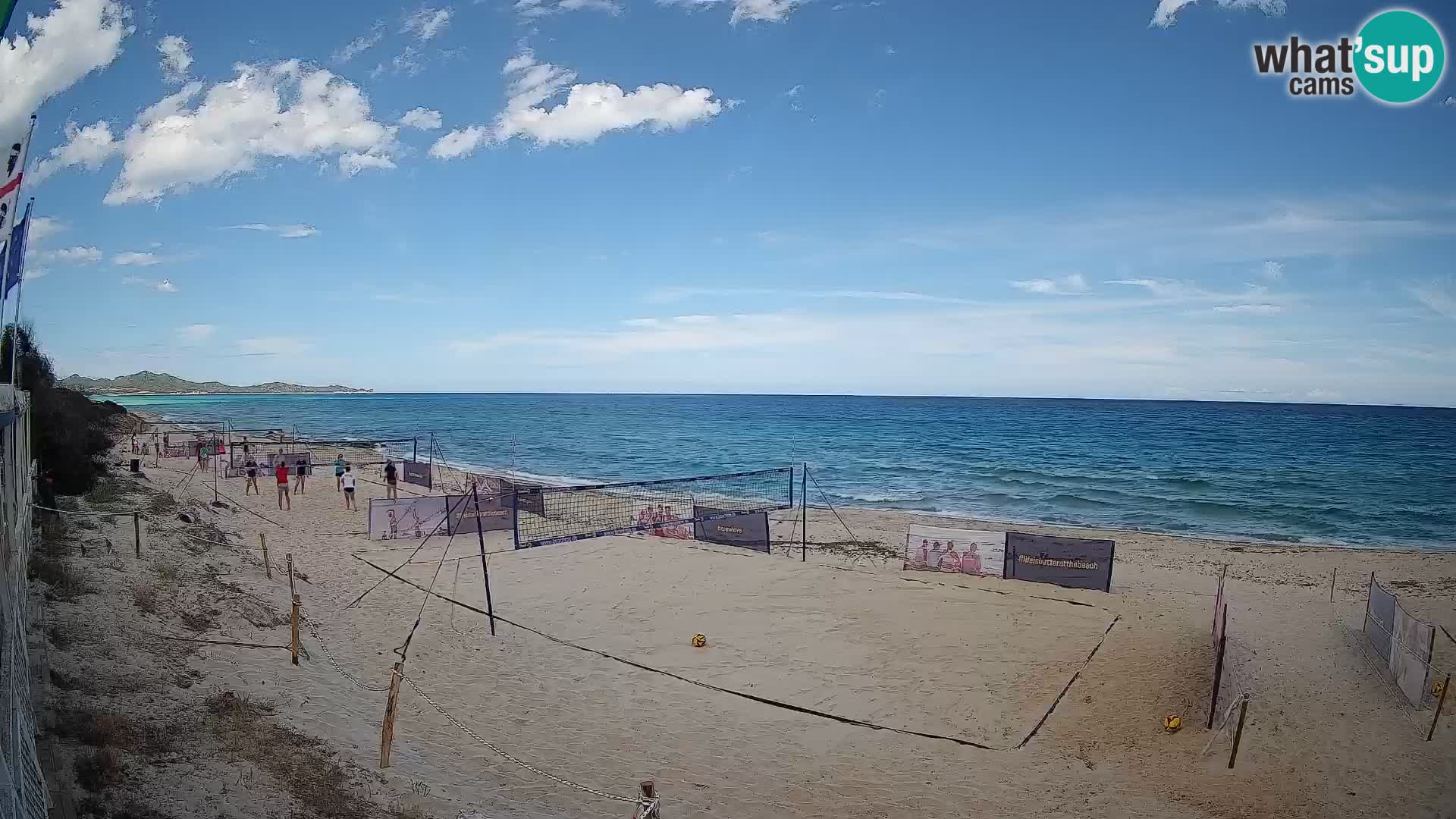 Webcam Piscina Rei – Live View from Costa Rei, Muravera