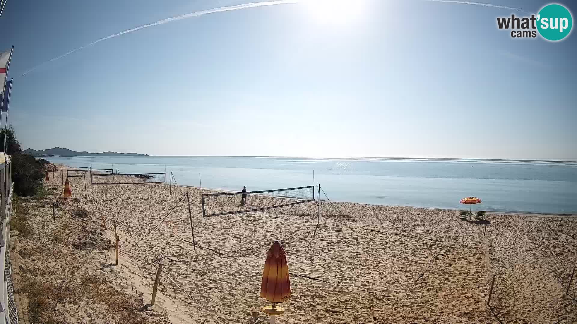 Webcam Piscina Rei – Vista live da Costa Rei, Muravera