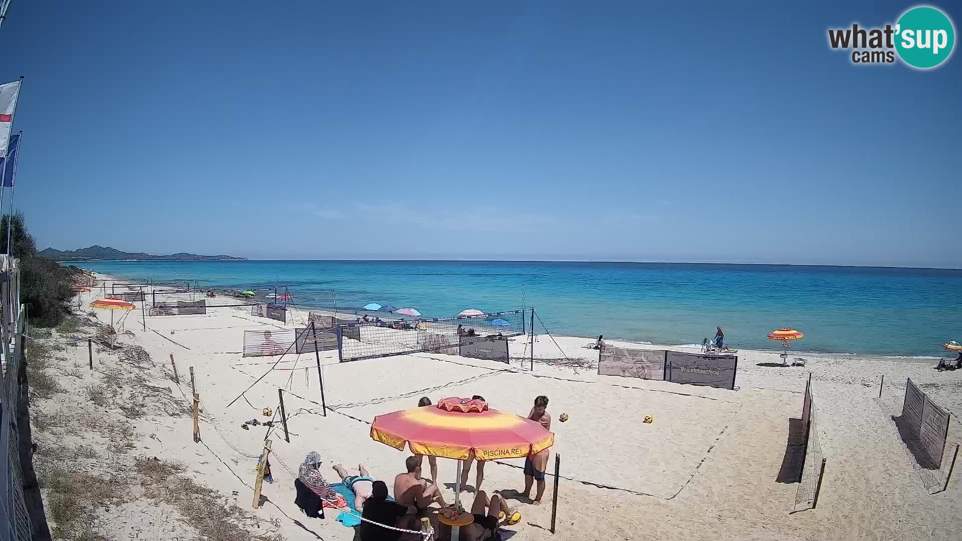 Webcam Piscina Rei – Liveblick auf Costa Rei in Muravera