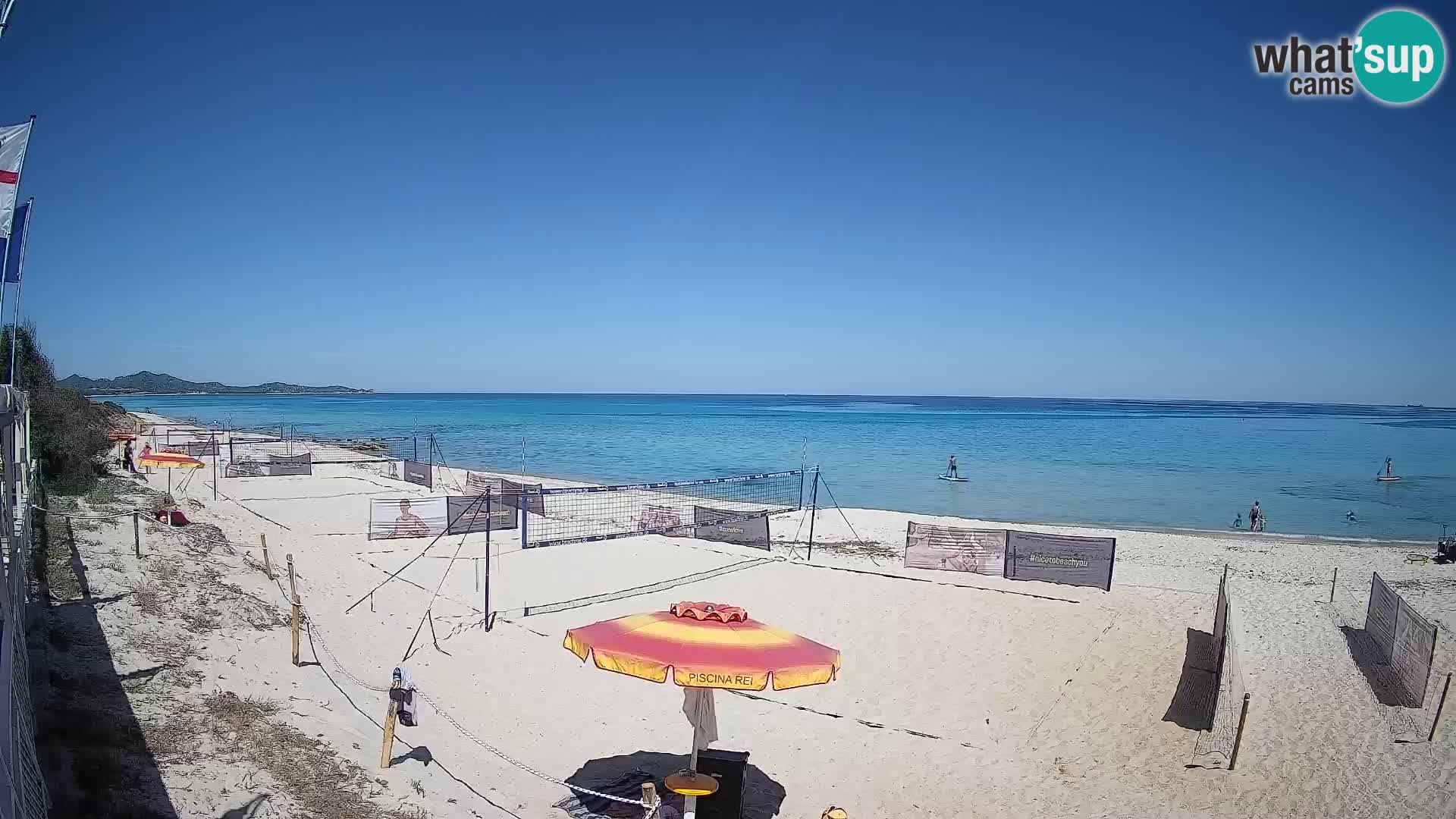 Webcam Piscina Rei – Live View from Costa Rei, Muravera