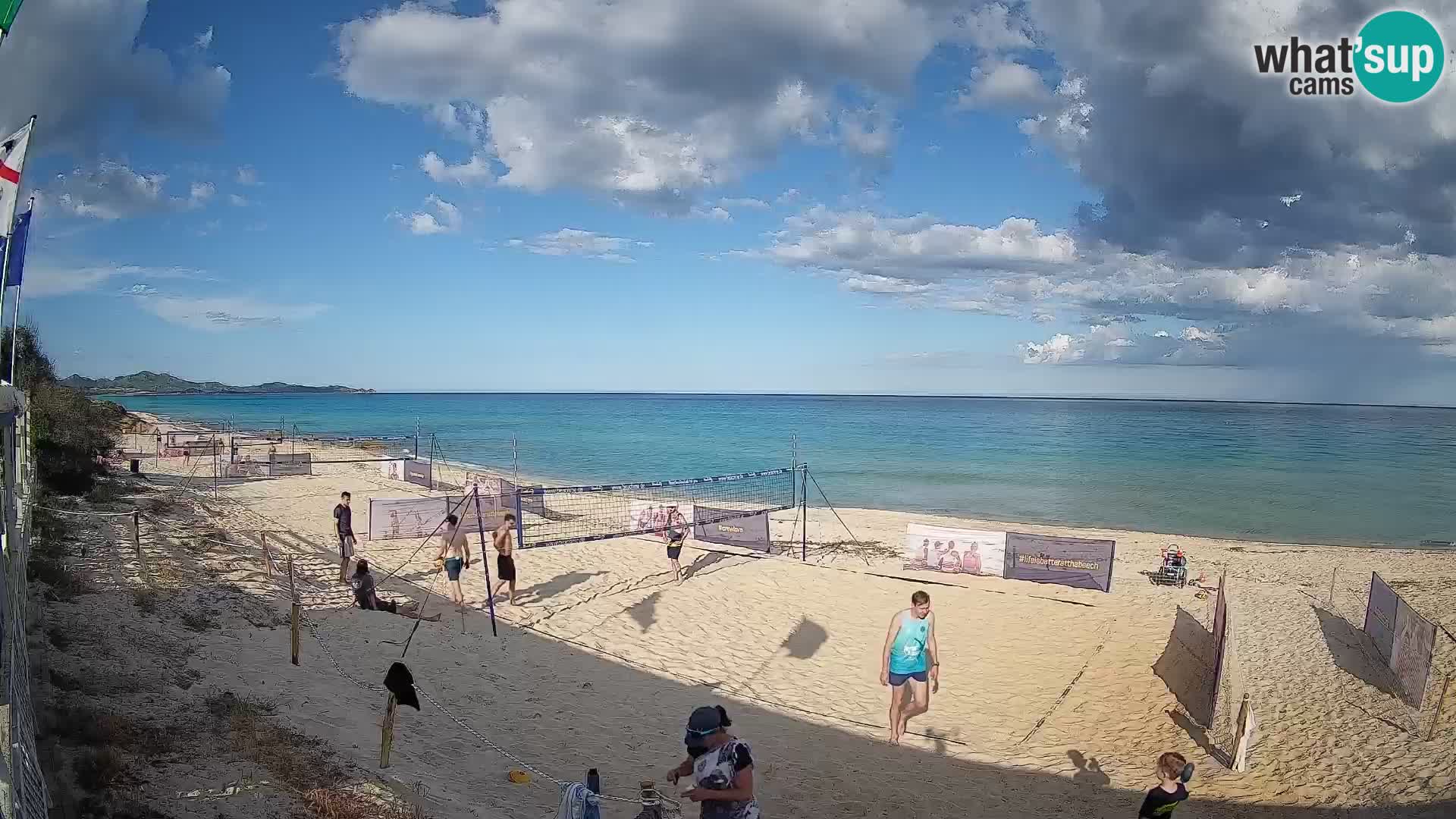 Webcam Piscina Rei – Vista en directo desde Costa Rei, Muravera