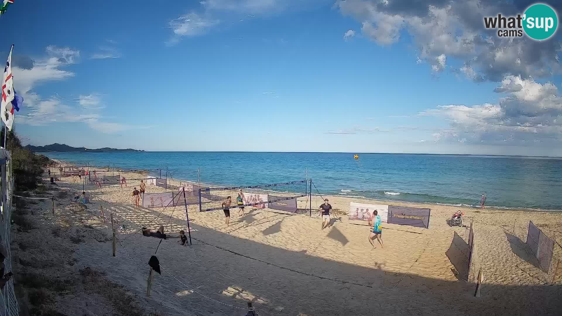 Spletna kamera Piscina Rei – Pogled v živo iz Costa Rei, Muravera